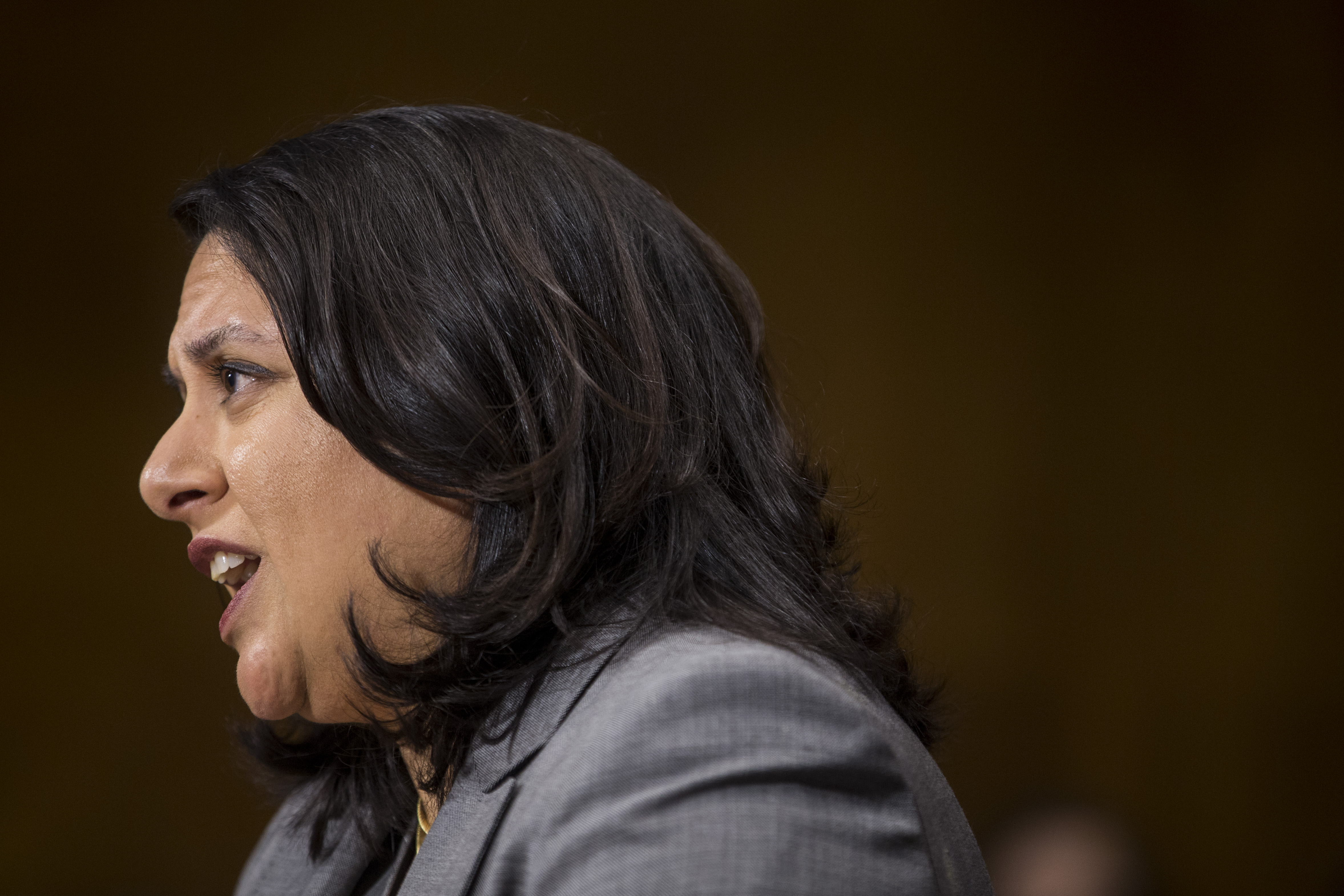 Trump judicial nominee Neomi Rao. (Photo by Zach Gibson/Getty Images)