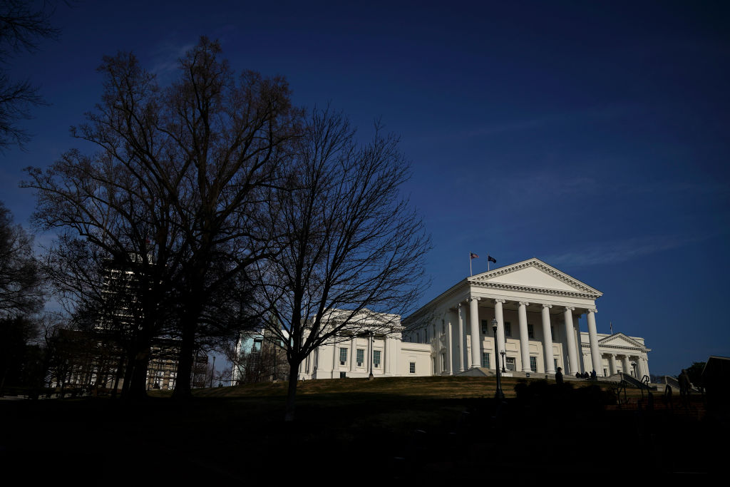 The Virginia State Capitol.