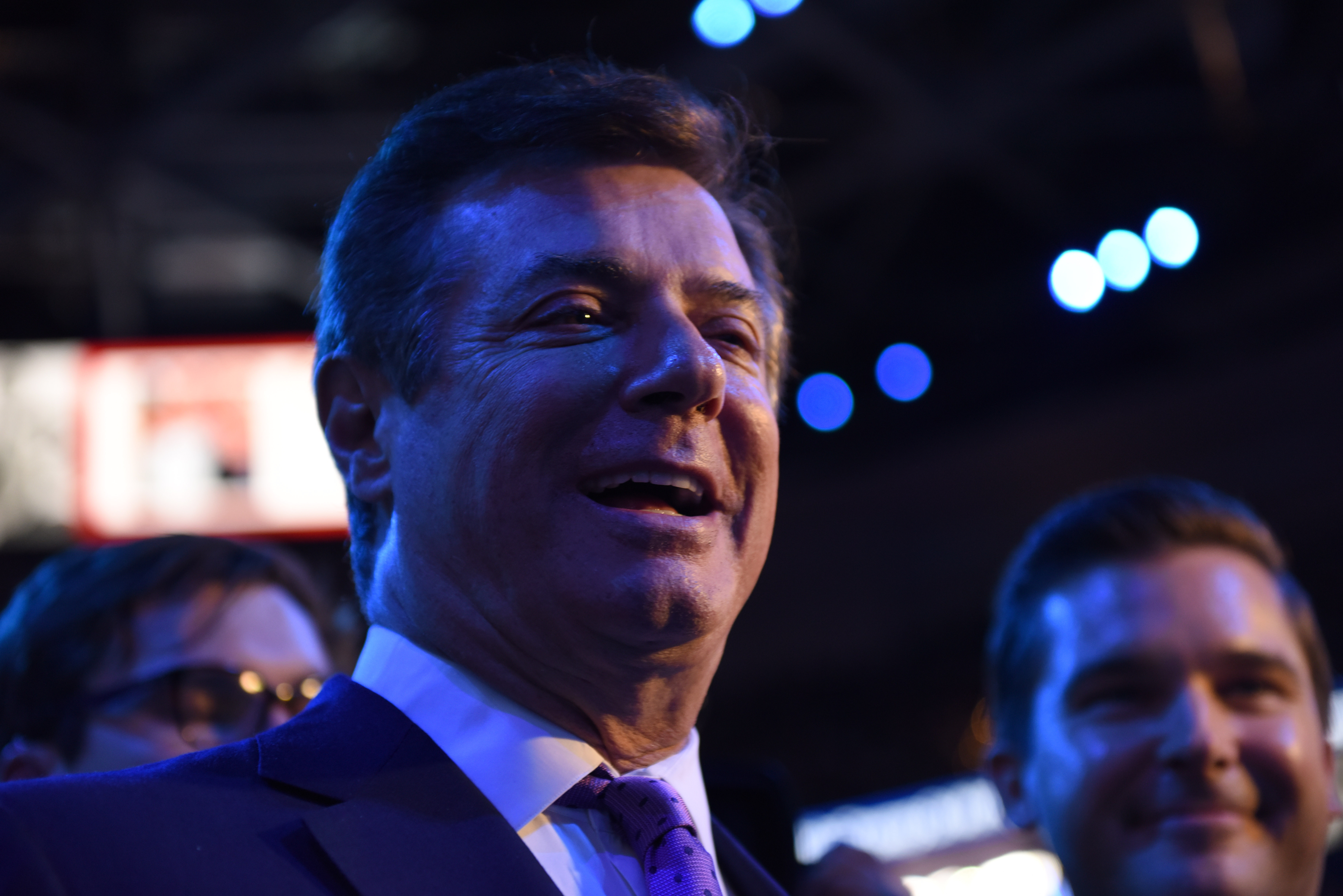 Trump campaign manager Paul Manafort, seen here in Cleveland, Ohio at the Republican National Convention in July 2016. CREDIT: Michael Robinson Chavez/The Washington Post via Getty Images