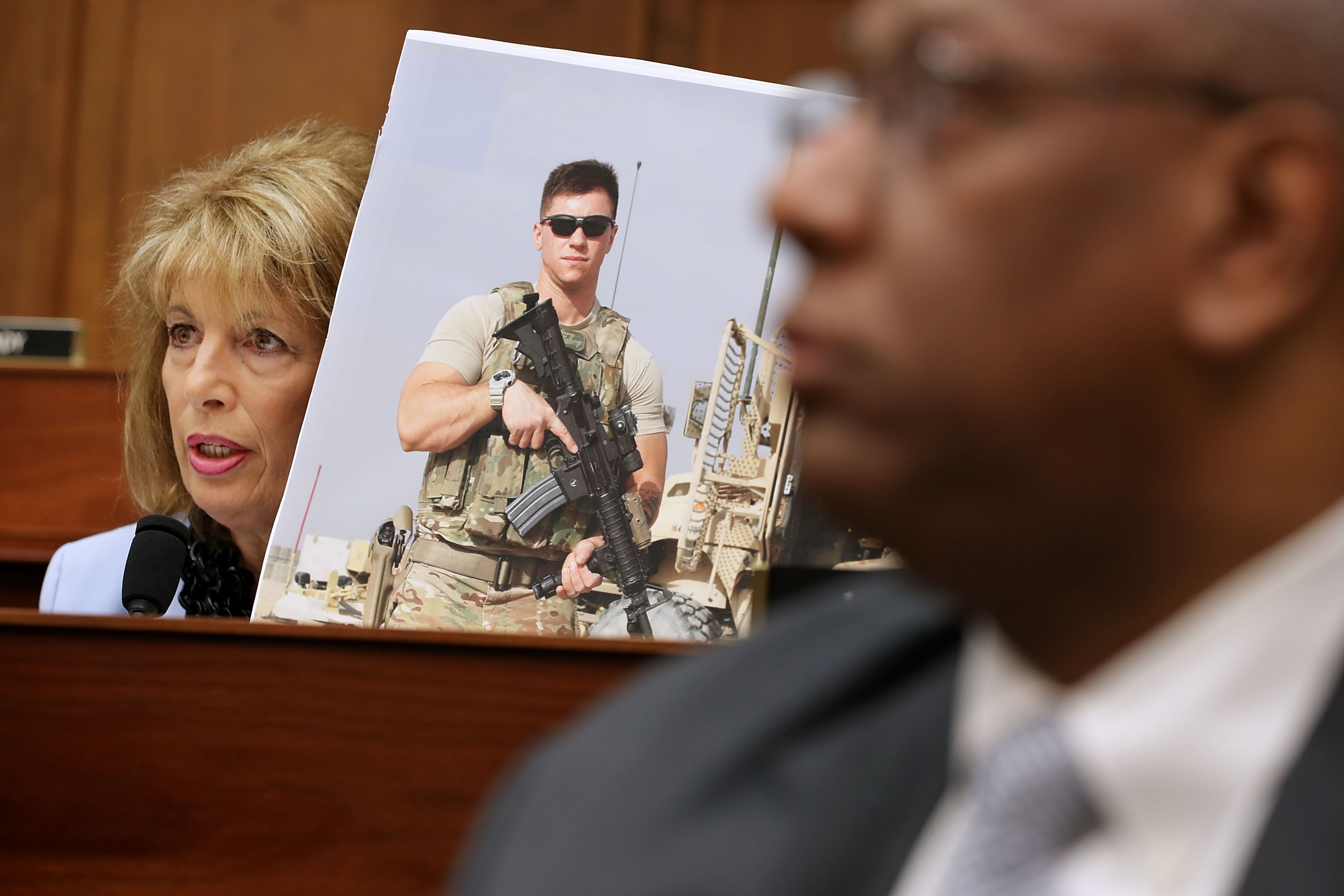 At least four of the guests at this year's State of the Union address will be either transgender people currently in the military or transgender veterans, a visible rebuke of President Donald Trump's efforts to ban them from serving. (PHOTO CREDIT: Chip Somodevilla/Getty Images)