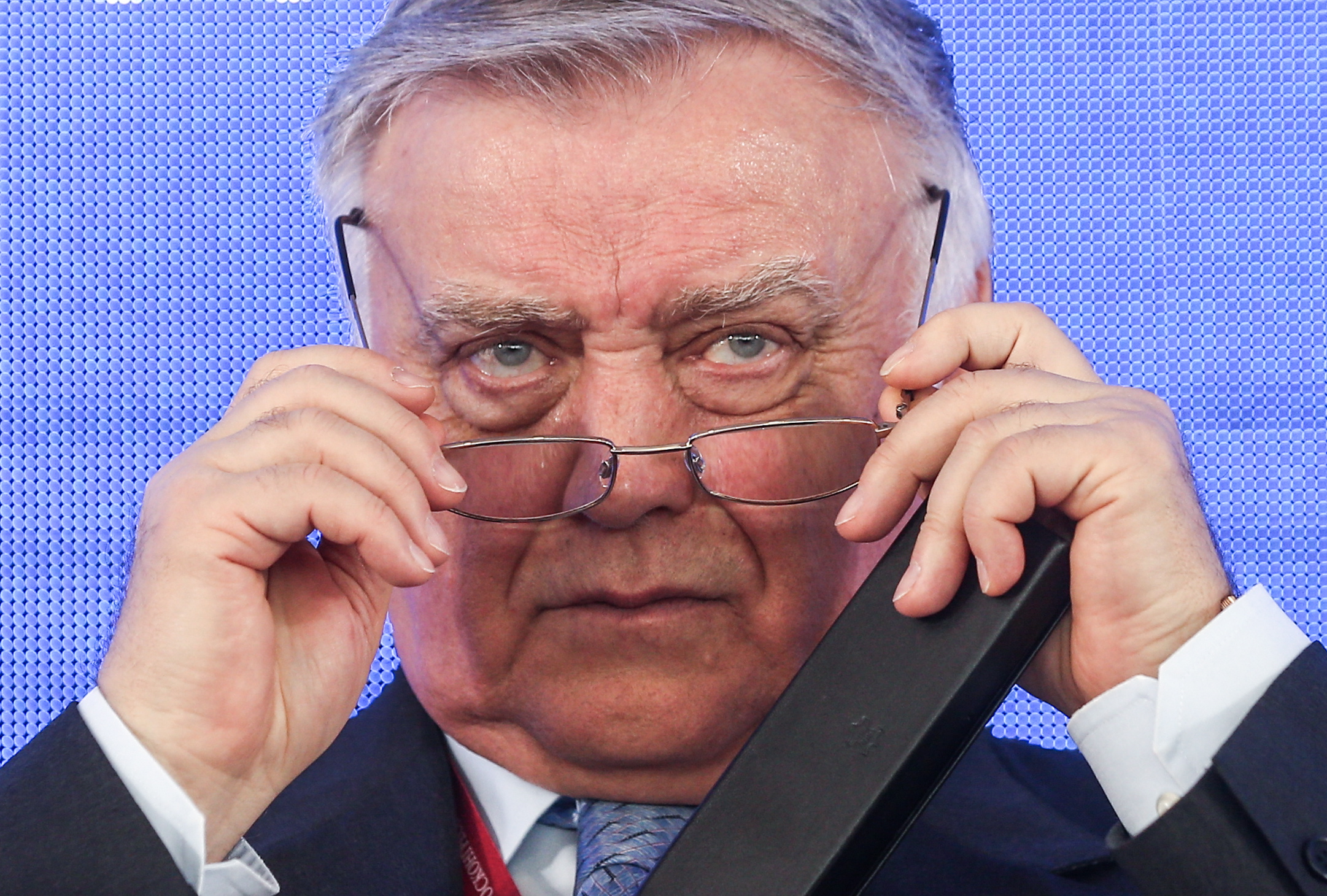 The think tank of sanctioned Russian oligarch Vladimir Yakunin is eyeing New York as one of its next stops. CREDIT: YEGOR ALEYEV / GETTY