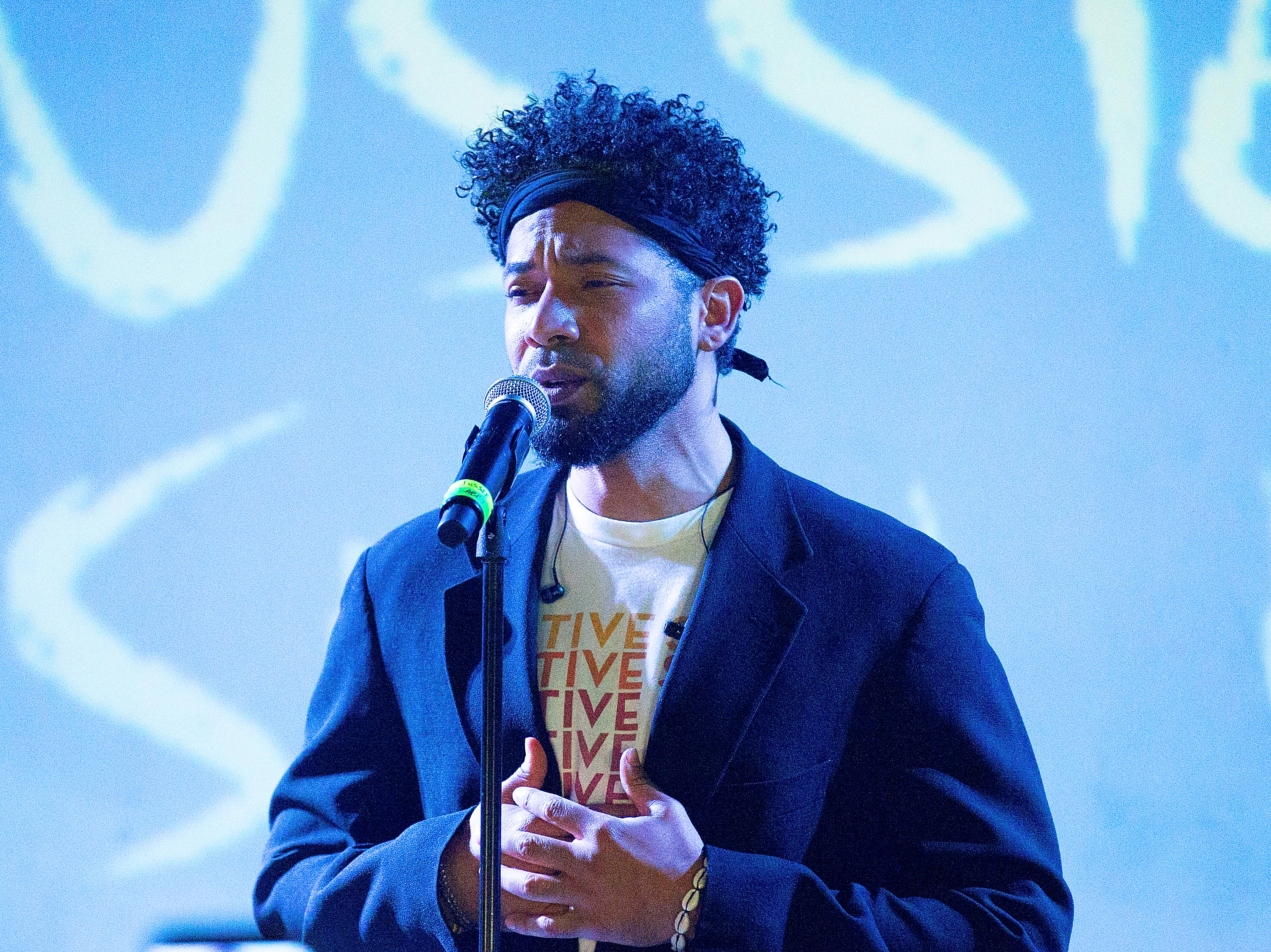 Jussie Smollett performs onstage at SOB's on May 27, 2018 in New York City. CREDIT: Paul Zimmerman/Getty Images