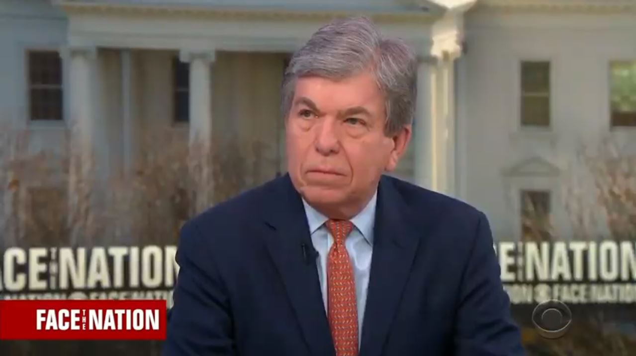 Sen. Roy Blunt (R-MO) arguing against broad Trump investigations on Sunday's Face the Nation.