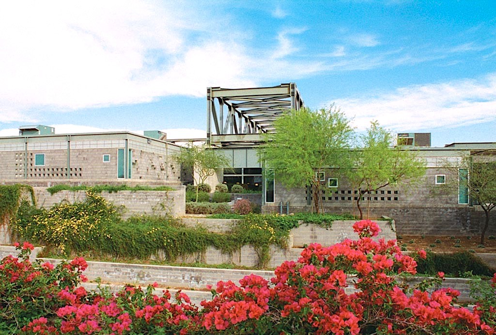 Michael Singer’s design for a recycling plant in Phoenix, Arizona. CREDIT: Michael Singer