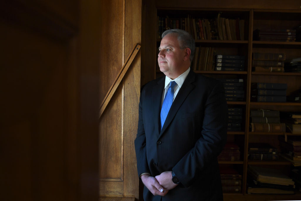 Former lobbyist David Bernhardt brings numerous conflicts of interest to the Interior Department. (CREDIT: Katherine Frey/The Washington Post via Getty Images)