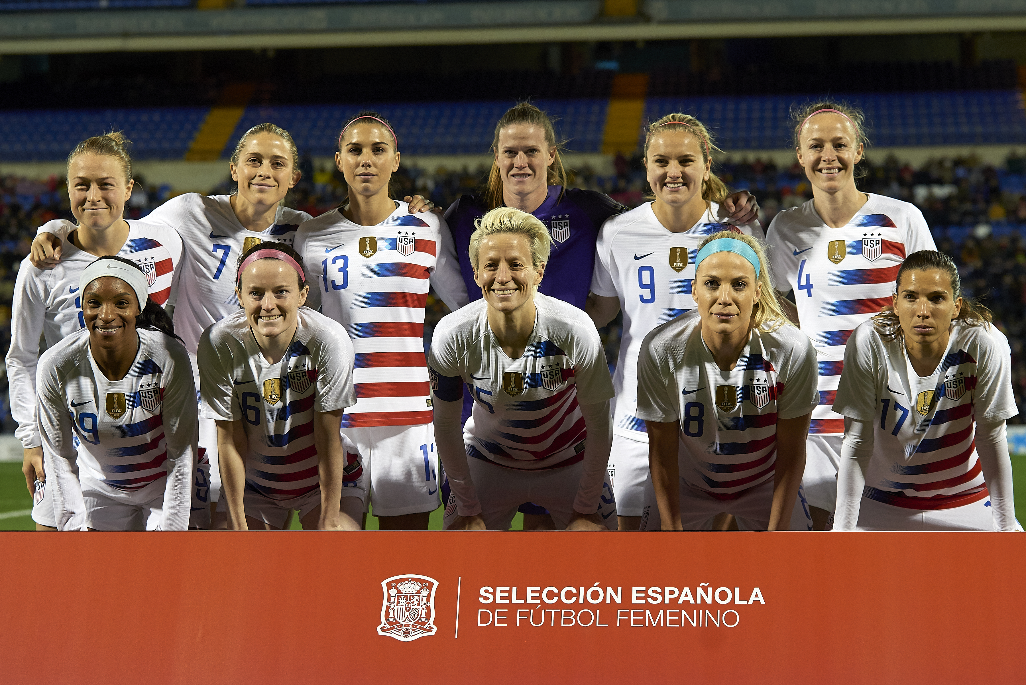 The U.S. Women's National Soccer Team sued U.S. Soccer on Friday. (CREDIT: Jose Breton/NurPhoto via Getty Images)