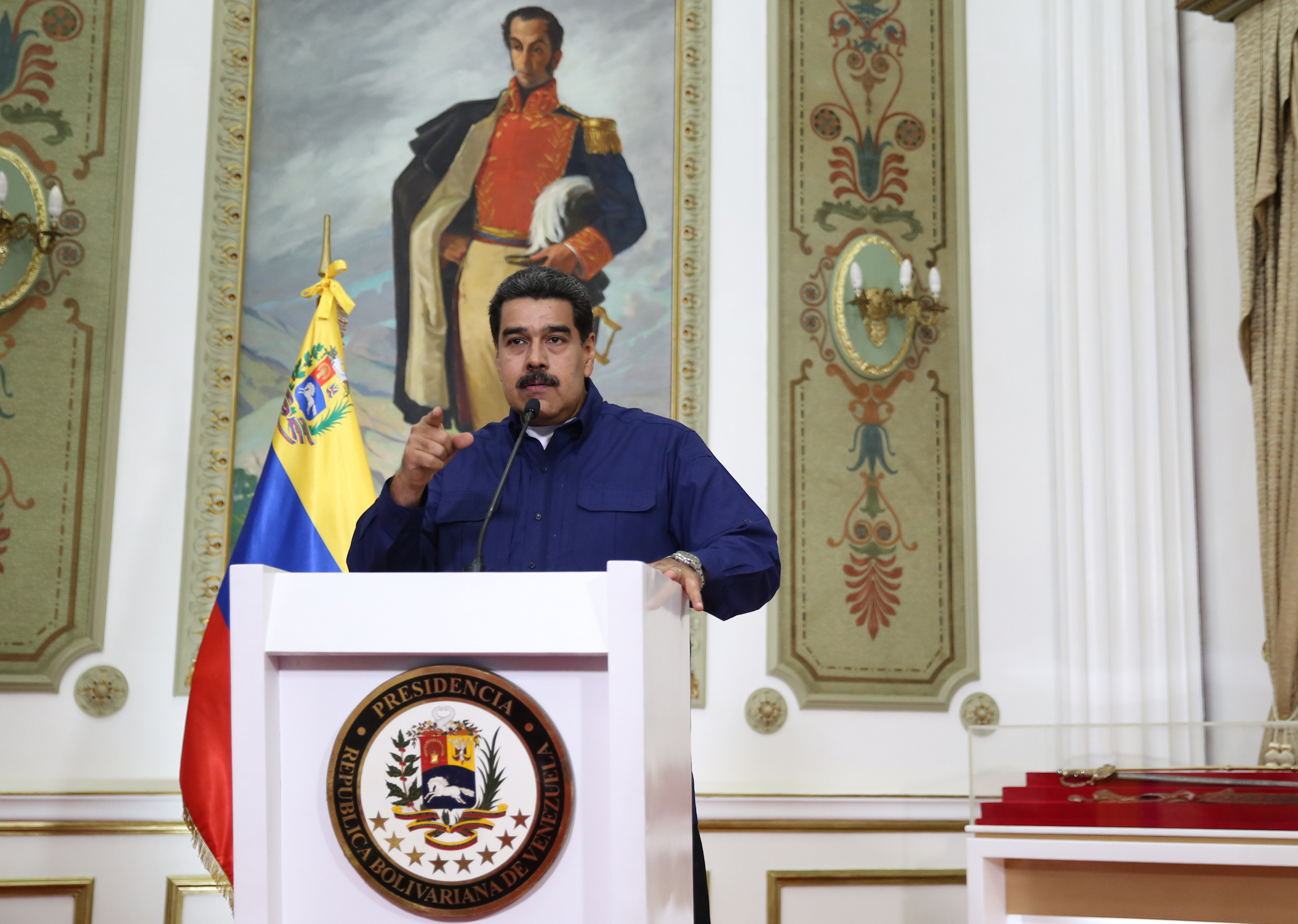 Venezuela's Nicolas Maduro has built a regime that shows how modern kleptocracy can take root in nominally socialist countries. CREDIT: MARCEL GARCIA / GETTY