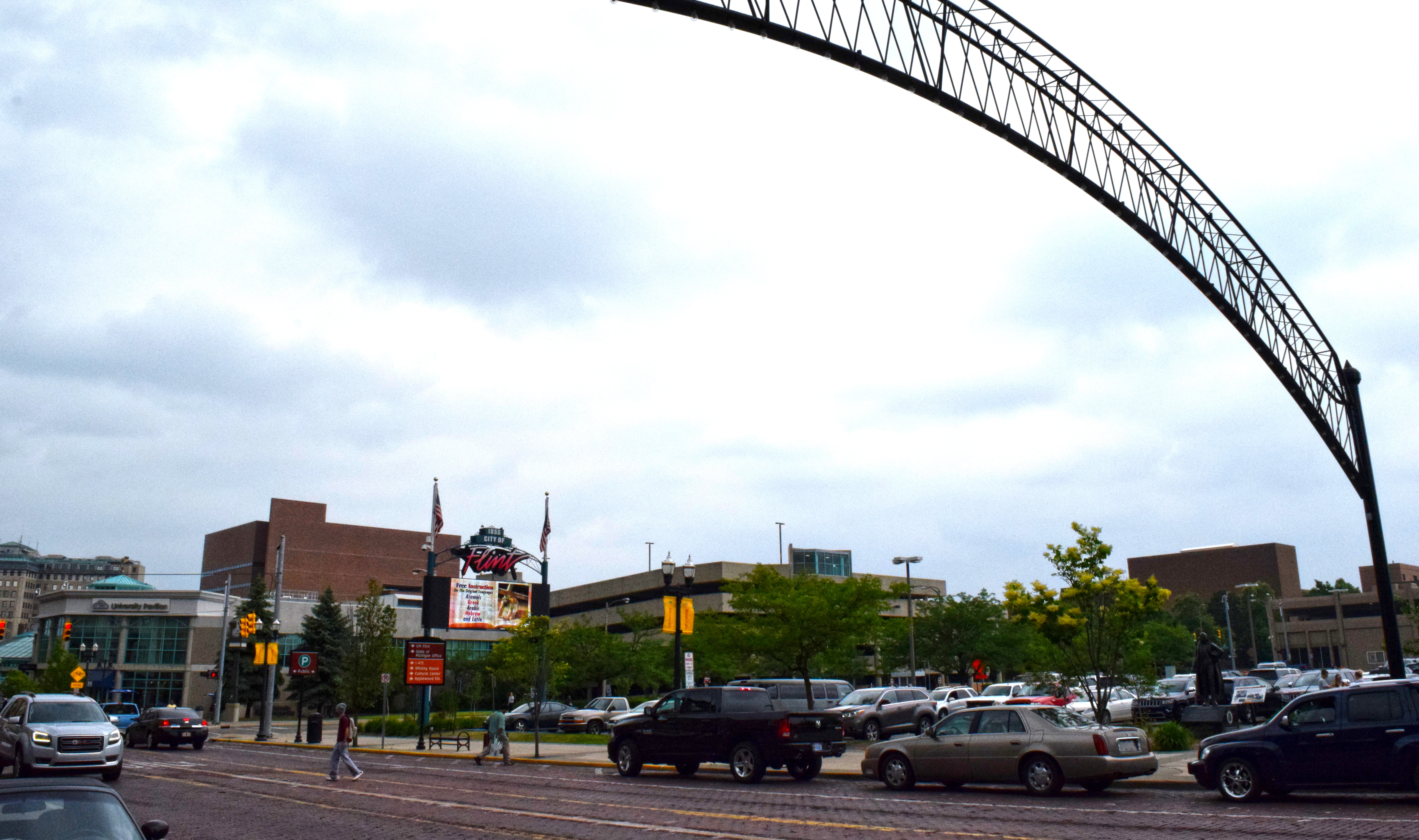 Downtown Flint. CREDIT: Michigan Municipal League