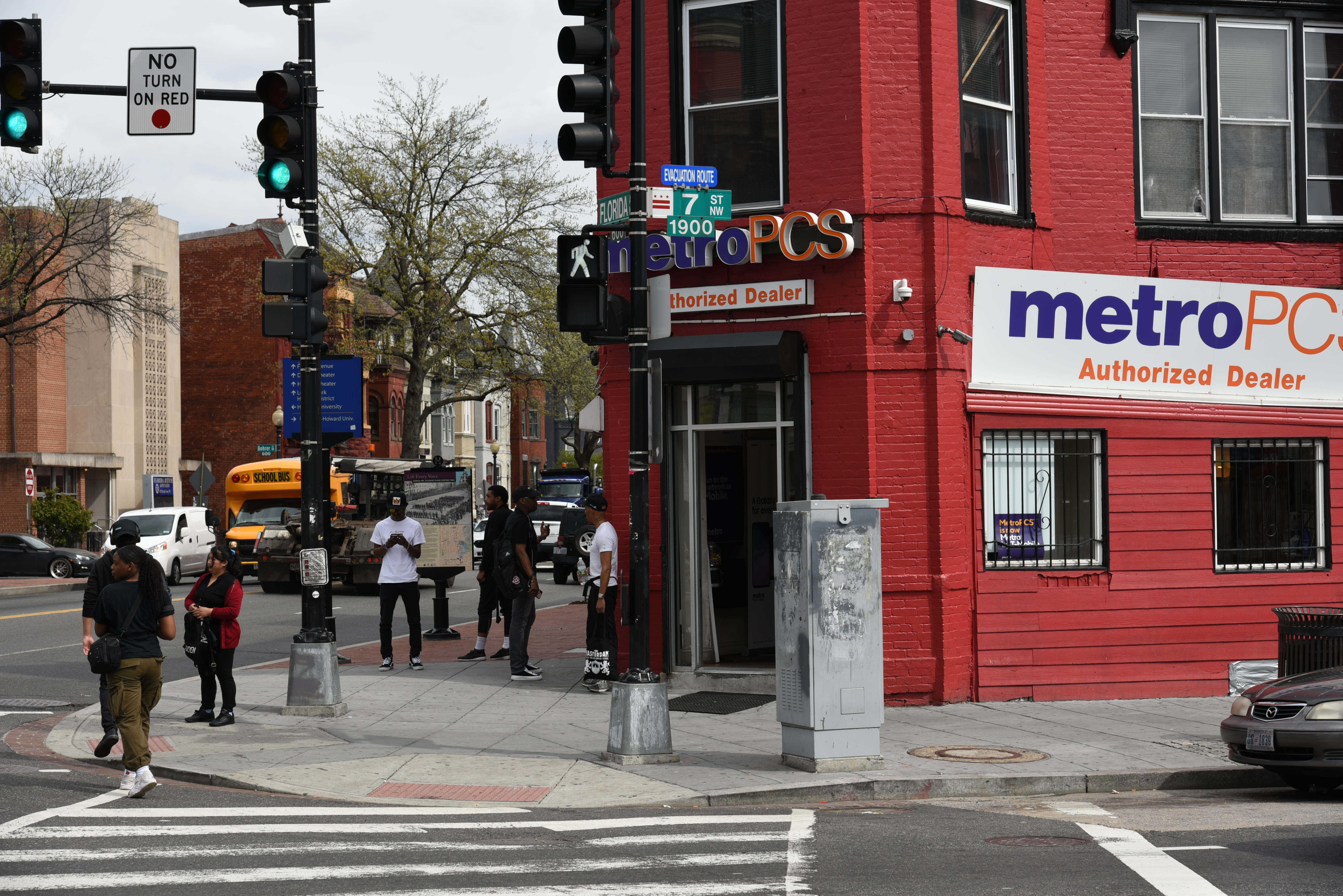 Until recently, the intersection of Georgia and Florida Avenues was filled with the familiar sounds of go-go music. After gentrifying residents complained, the music stopped. Community activists are fighting to bring it back. (PHOTO CREDIT: THINKPROGRESS, Sam Fulwood III)