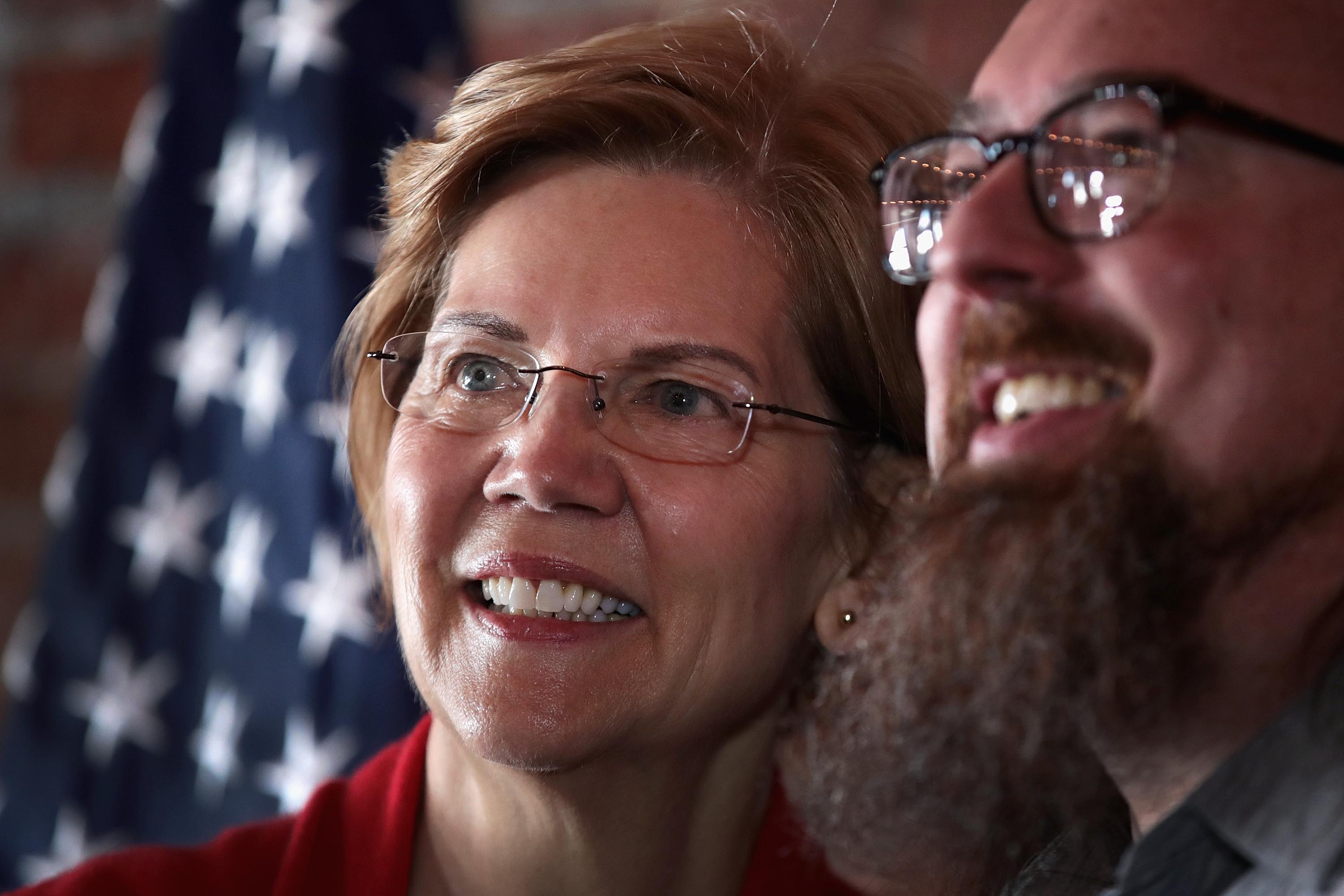 Sen. Elizabeth Warren (D-MA) has taken a hard stance on offshore drilling. (Photo CREDIT: Scott Olson/Getty Images)