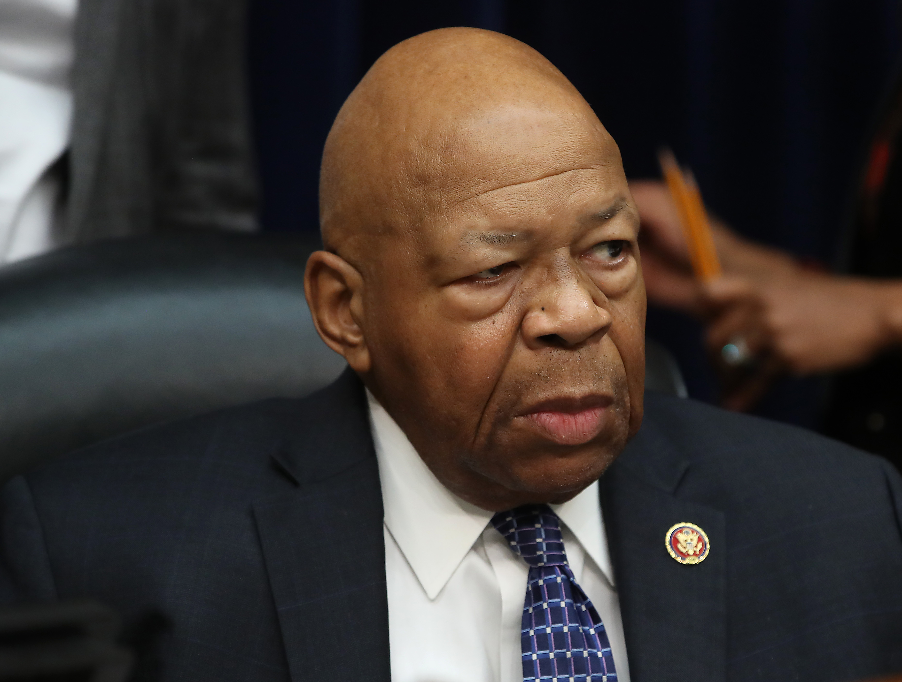 WASHINGTON, DC - MARCH 14: U.S. House Oversight and Reform Committee Chairman Elijah Cummings (D-MD) conducts a hearing on March 14, 2019 in Washington, DC. (Photo by Mark Wilson/Getty Images)