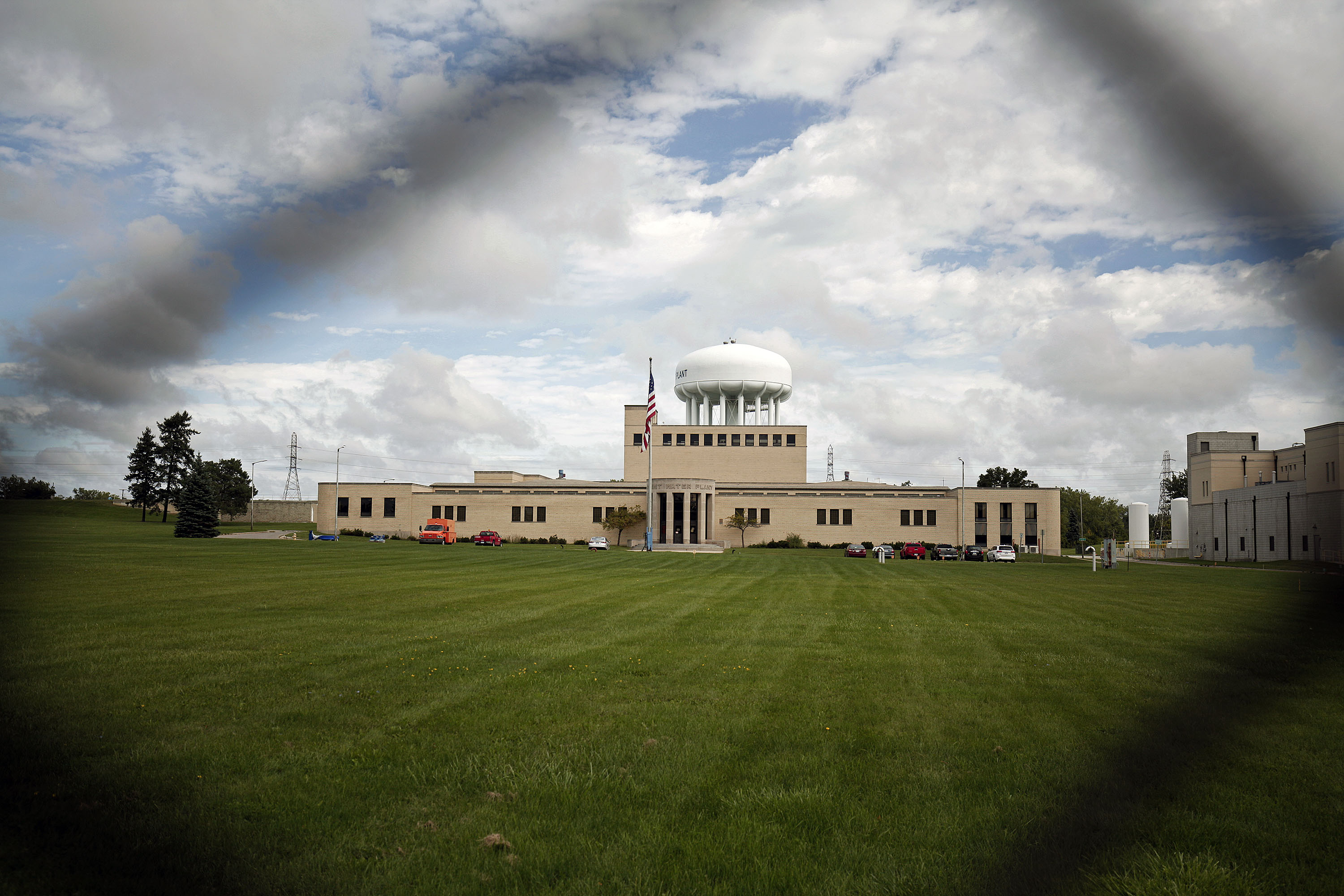 The Flint Water Treatment Plant is shown September 14, 2016 in Flint, Michigan. CREDIT: Bill Pugliano/Getty Images