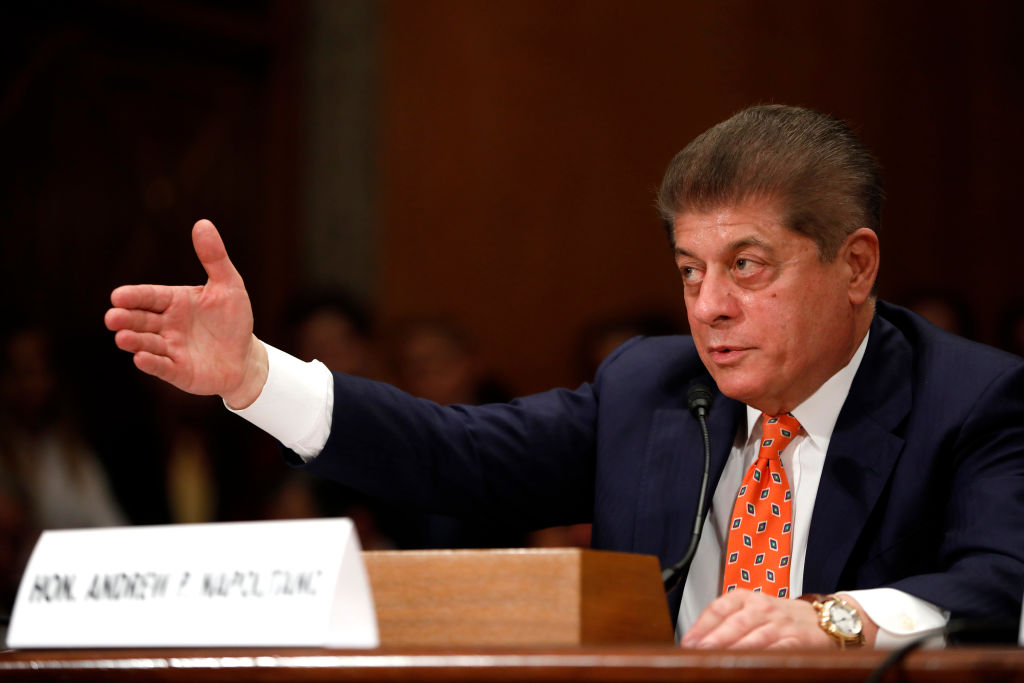 Andrew Napolitano, senior judicial analyst for Fox News, at a 2018 congressional hearing.