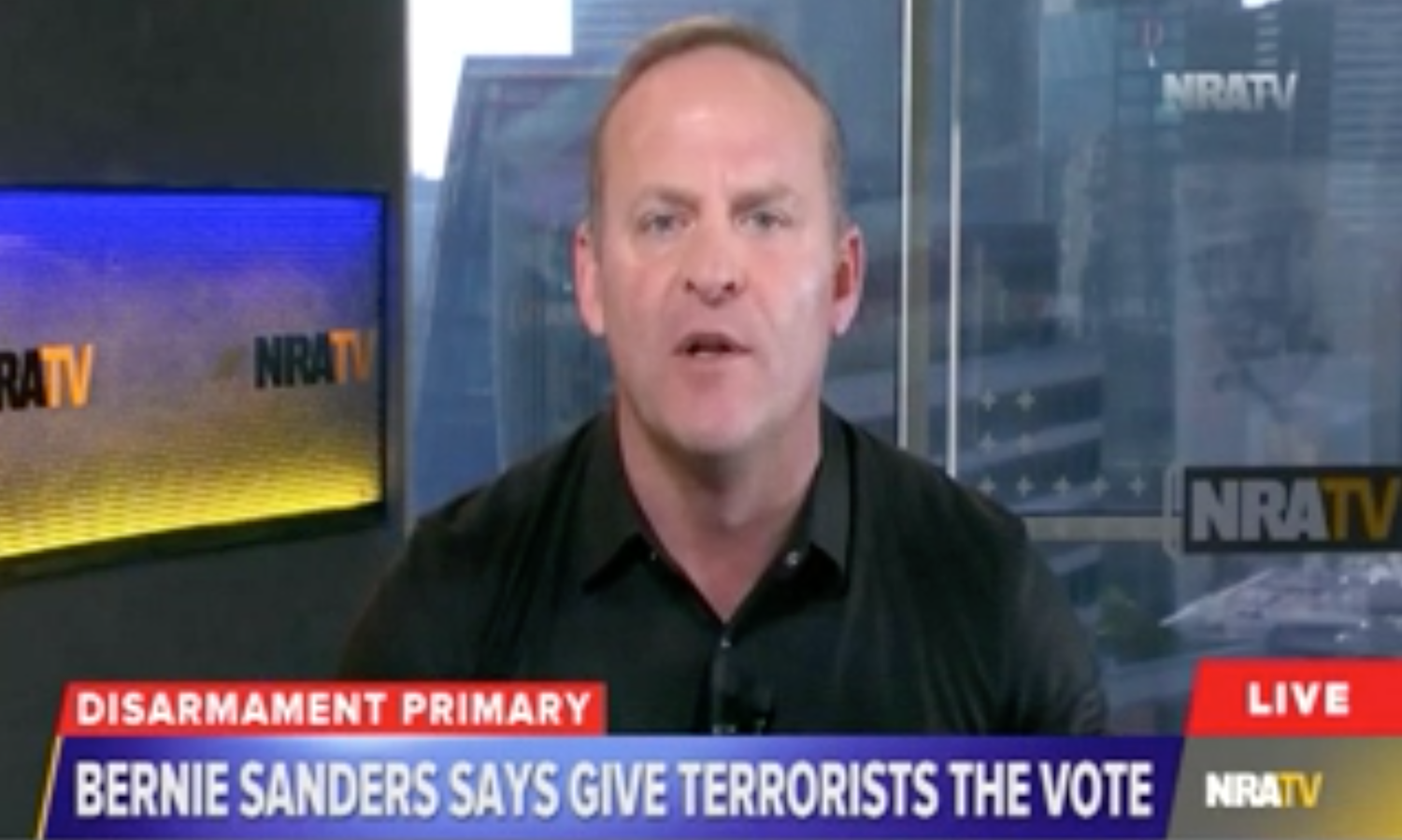 NRATV's Grant Stinchfield on April 25, 2019. (NRATV/Screengrab)