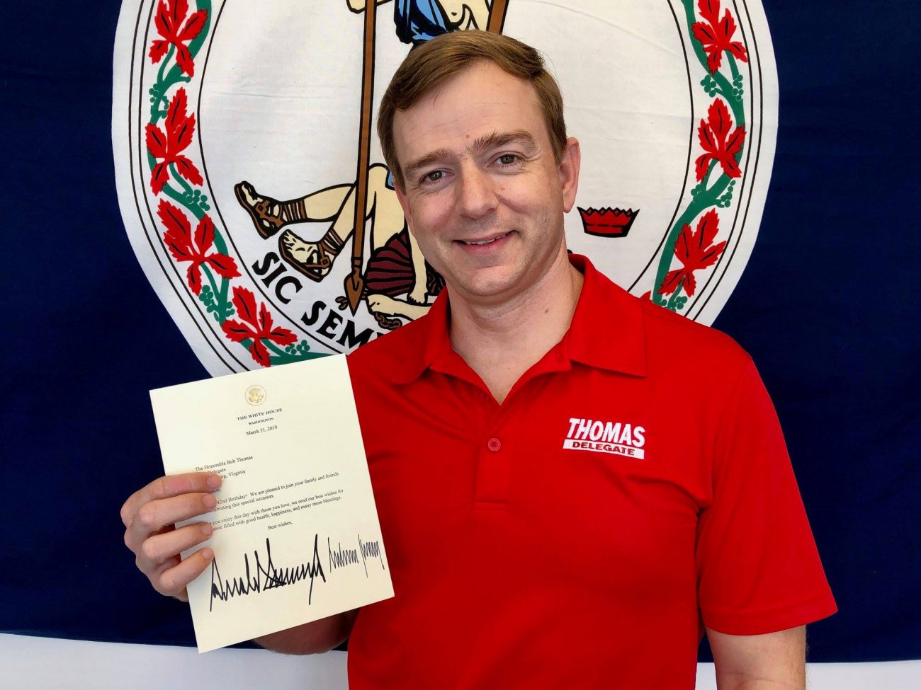 Delegate Bob Thomas (R-VA)