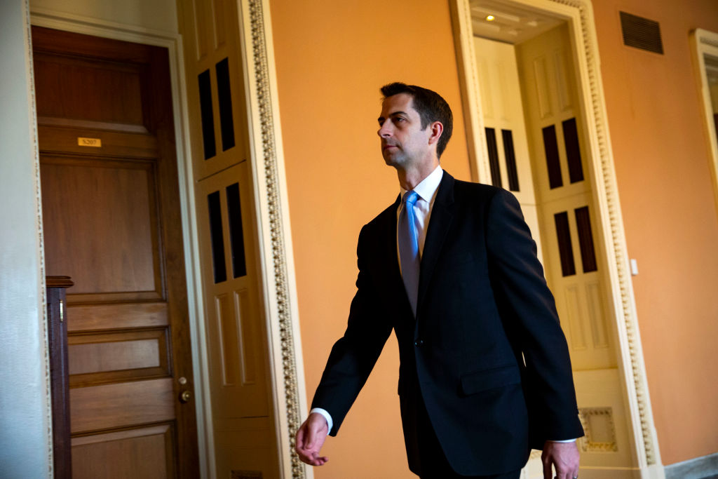 Sen. Tom Cotton (R-AR) in July 2018