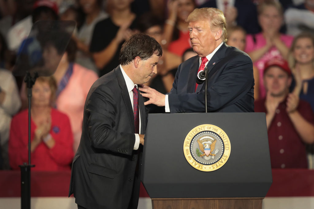 After running on balanced budget, Rep. Troy Balderson now wants a