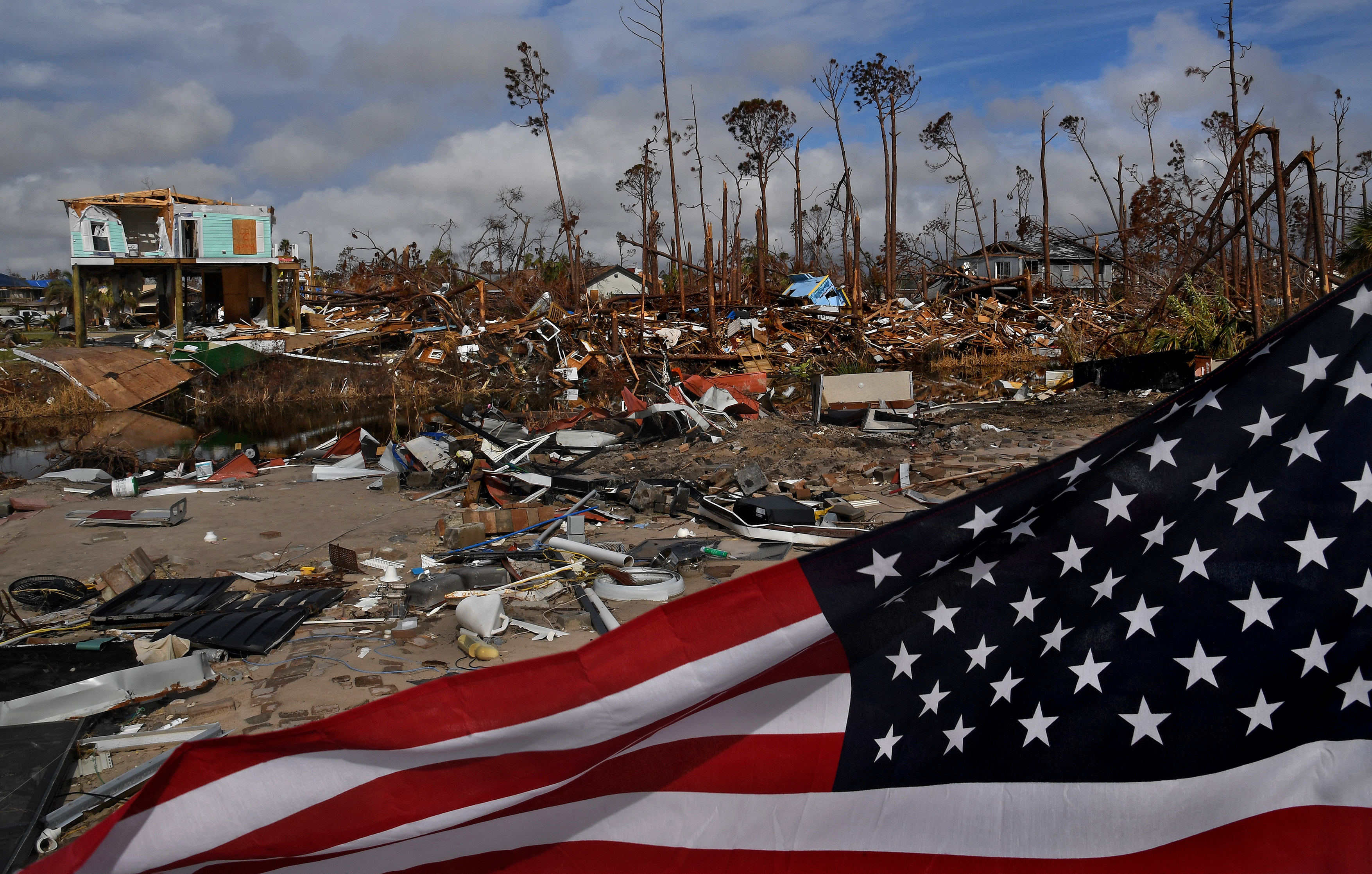 Mexico Beach, Florida. CREDIT: Michael S. Williamson/The Washington Post via Getty Images