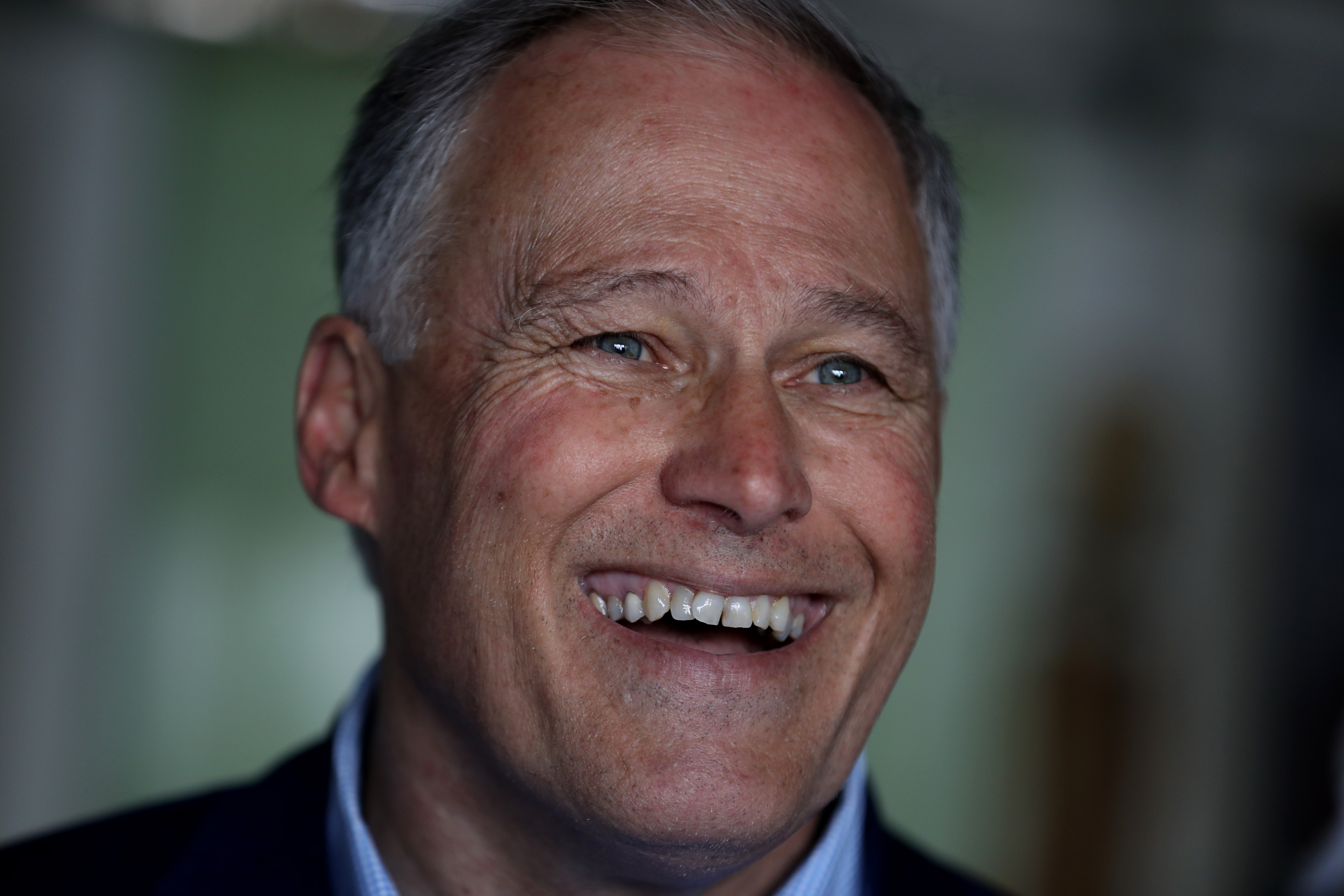 Jay Inslee, Washington governor and 2020 presidential contender. CREDIT: Justin Sullivan/Getty Images