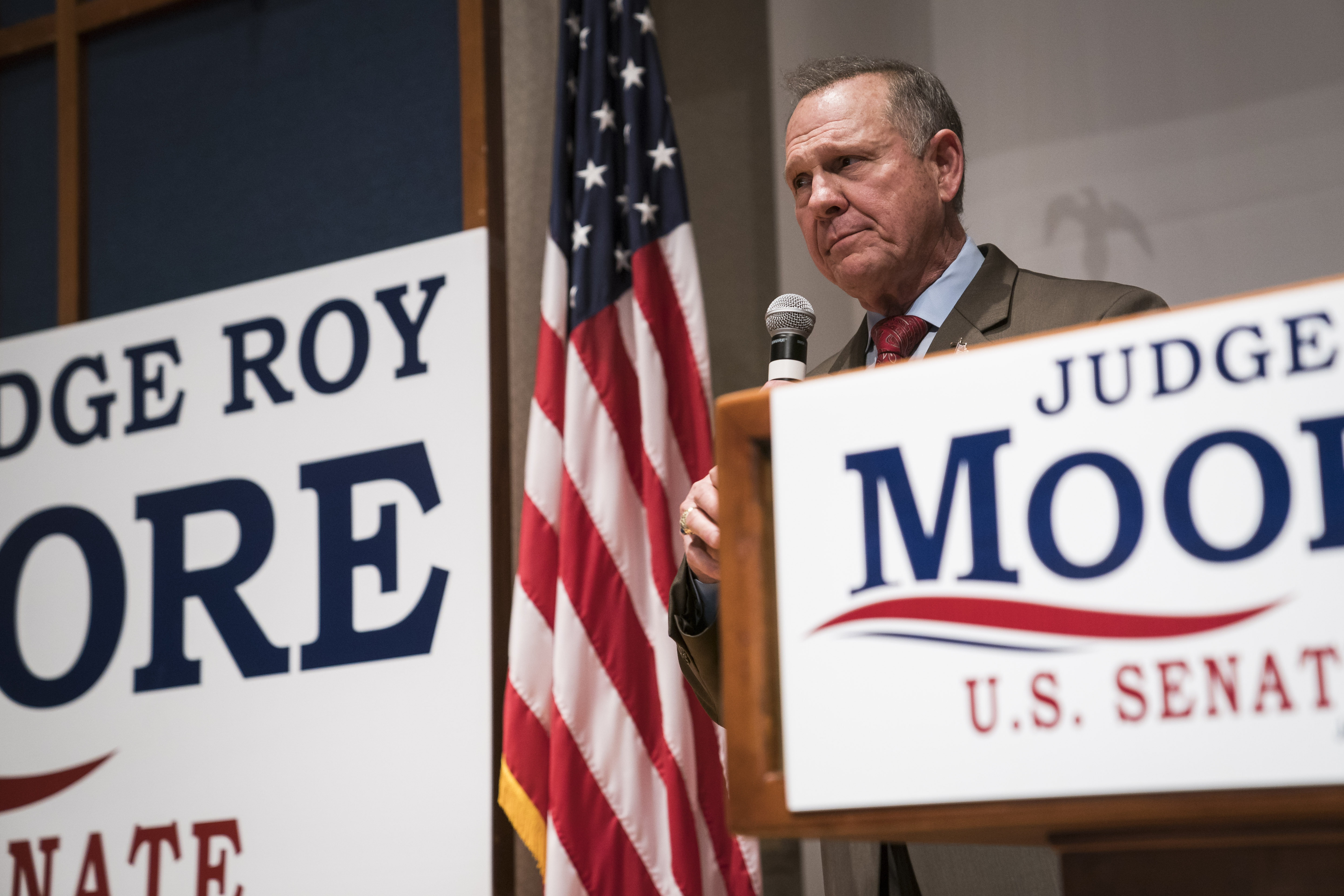 The Trumps really don't want Roy Moore to run again in Alabama