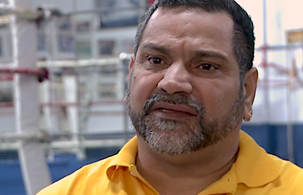 Fernando Laspina at El Maestro, Inc. CREDIT: Eddie Aguiar, Hunter College