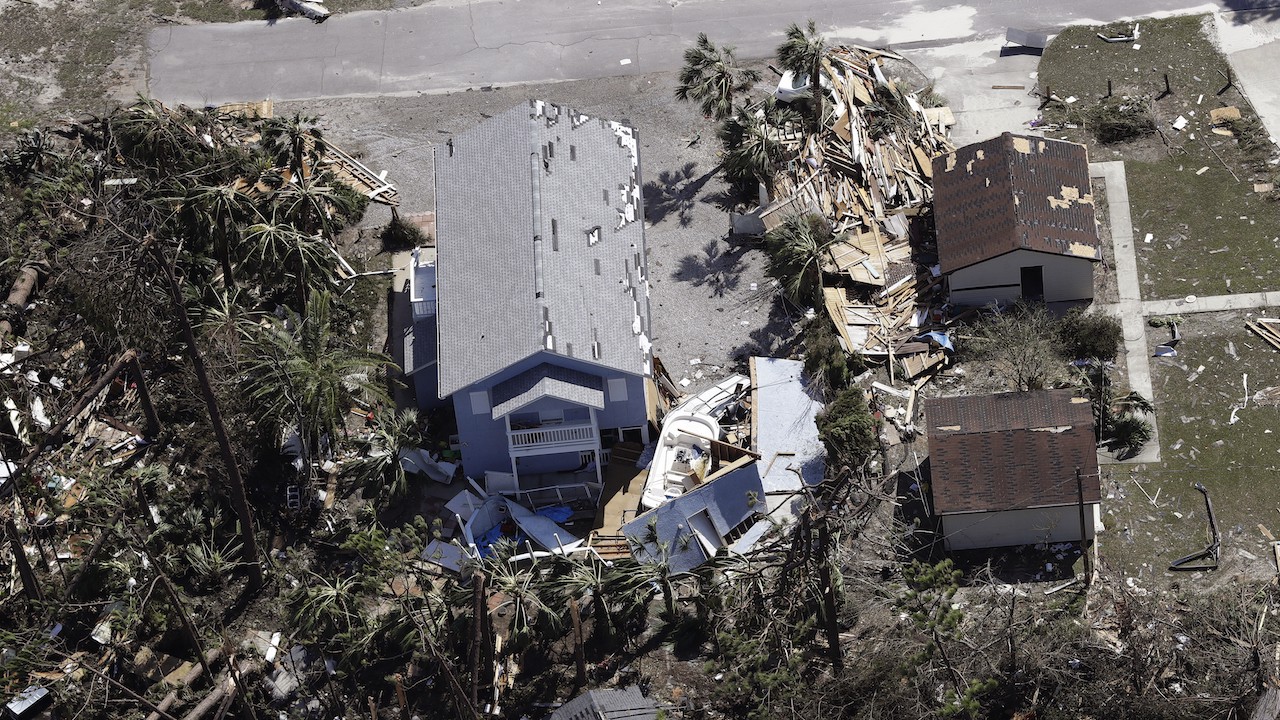 Aftermath of Hurricane Michael. CREDIT: Wikipedia