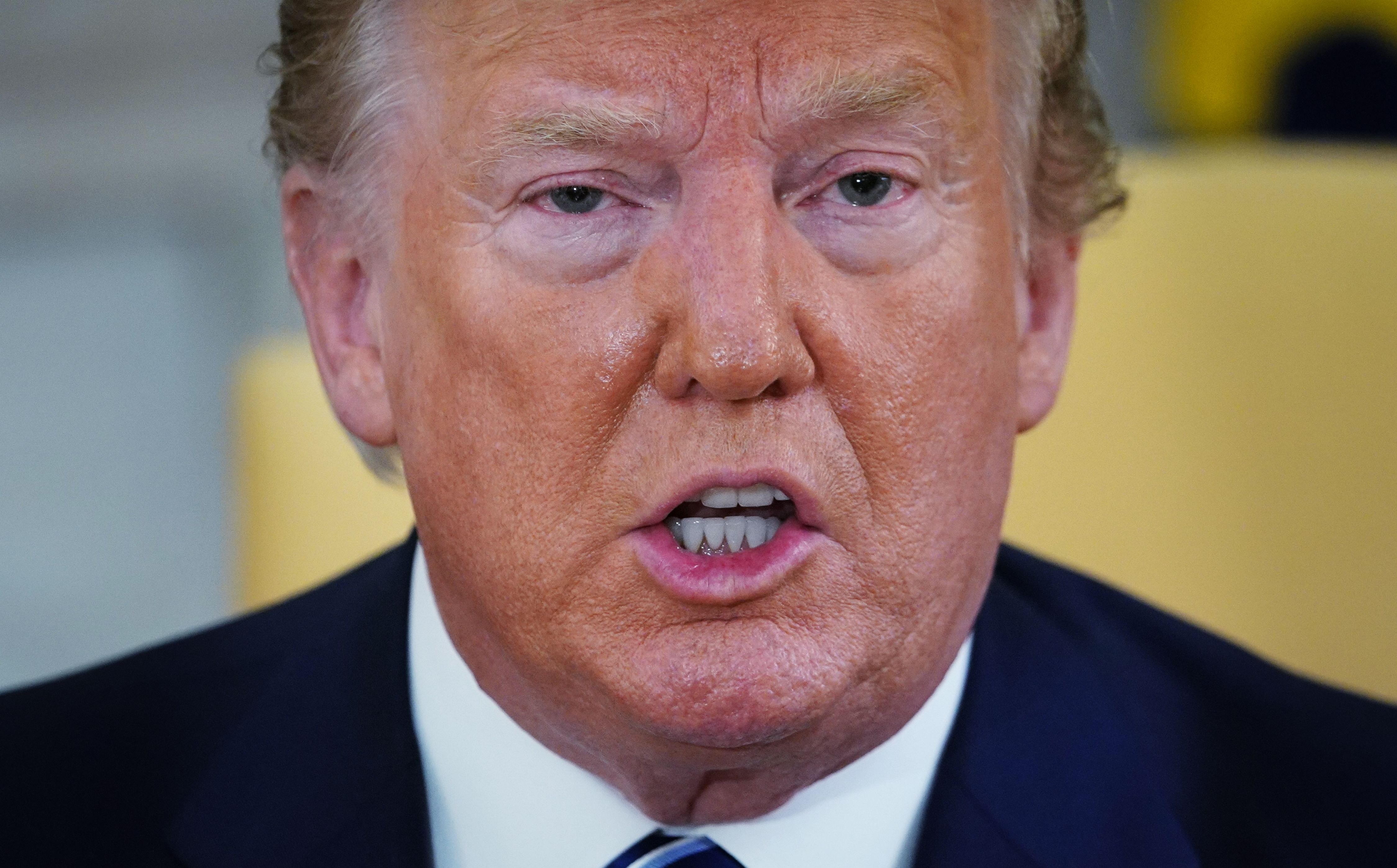 President Donald Trump at the Oval Office of the White House in Washington, D.C. on June 20, 2019. CREDIT: MANDEL NGAN/AFP/Getty Images.