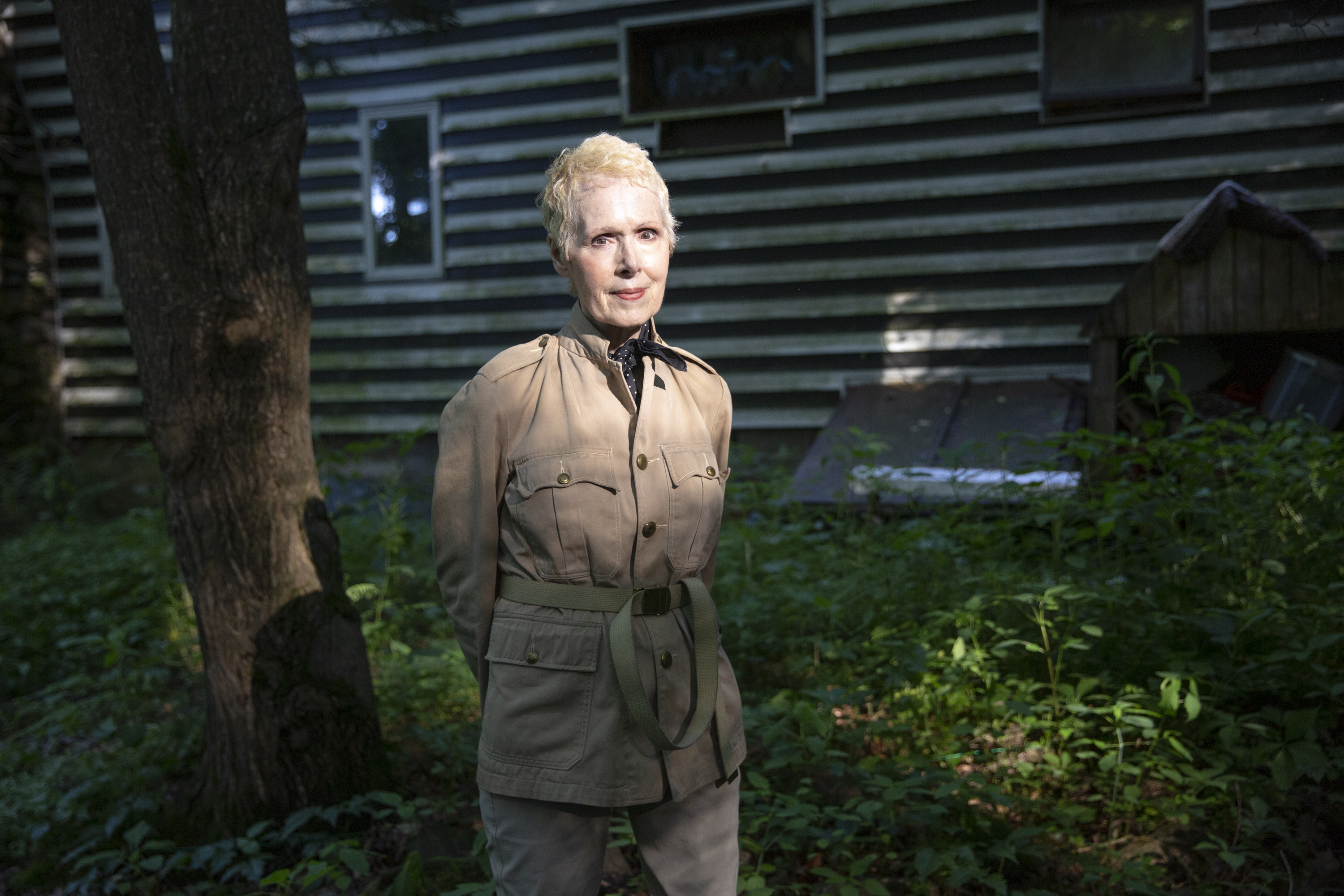 WARWICK, NEW YORK - JUNE 21,2019: E. Jean Carroll at her home in Warwick, NY. (Photo by Eva Deitch for The Washington Post via Getty Images)