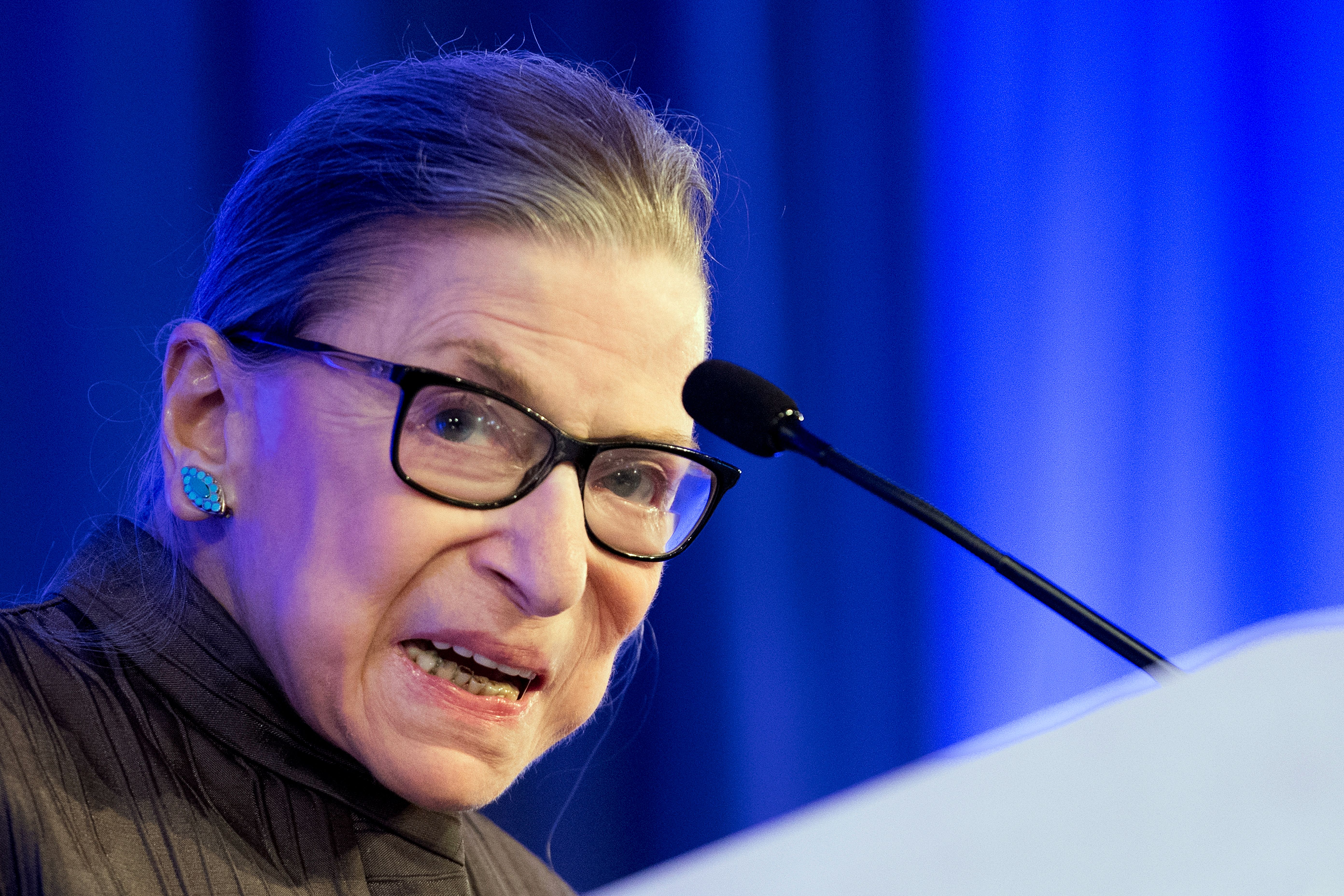 Justice Ruth Bader Ginsburg (Photo by JIM WATSON / AFP)