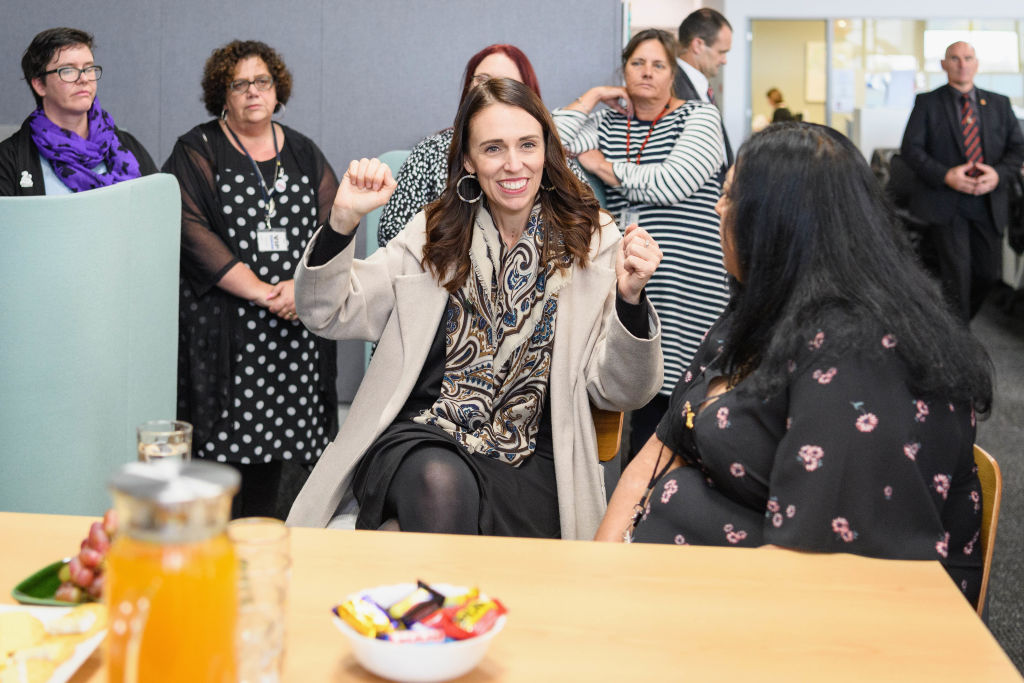 New Zealand Prime Minister Jacinda Ardern in Christchurch, New Zealand on May 23, 2019. (Kai Schwoerer/Getty Images)