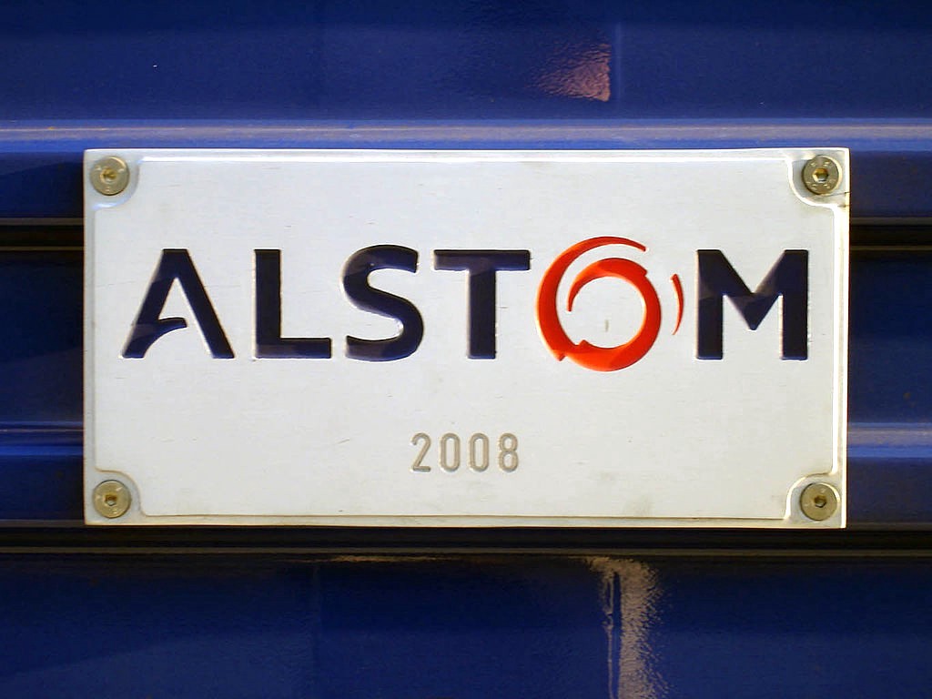 Alstom’s logo. (Photo credit: Clicsouris)