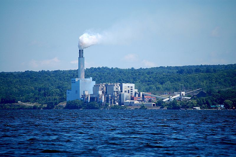 The Cayuga power plant. CREDIT: Philip Cohen