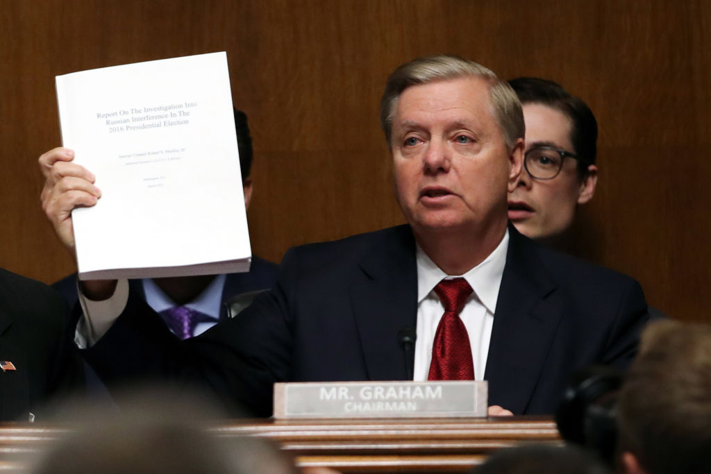 Sen. Lindsey Graham (R-SC) accused members of Congress of being Communists on Monday.
