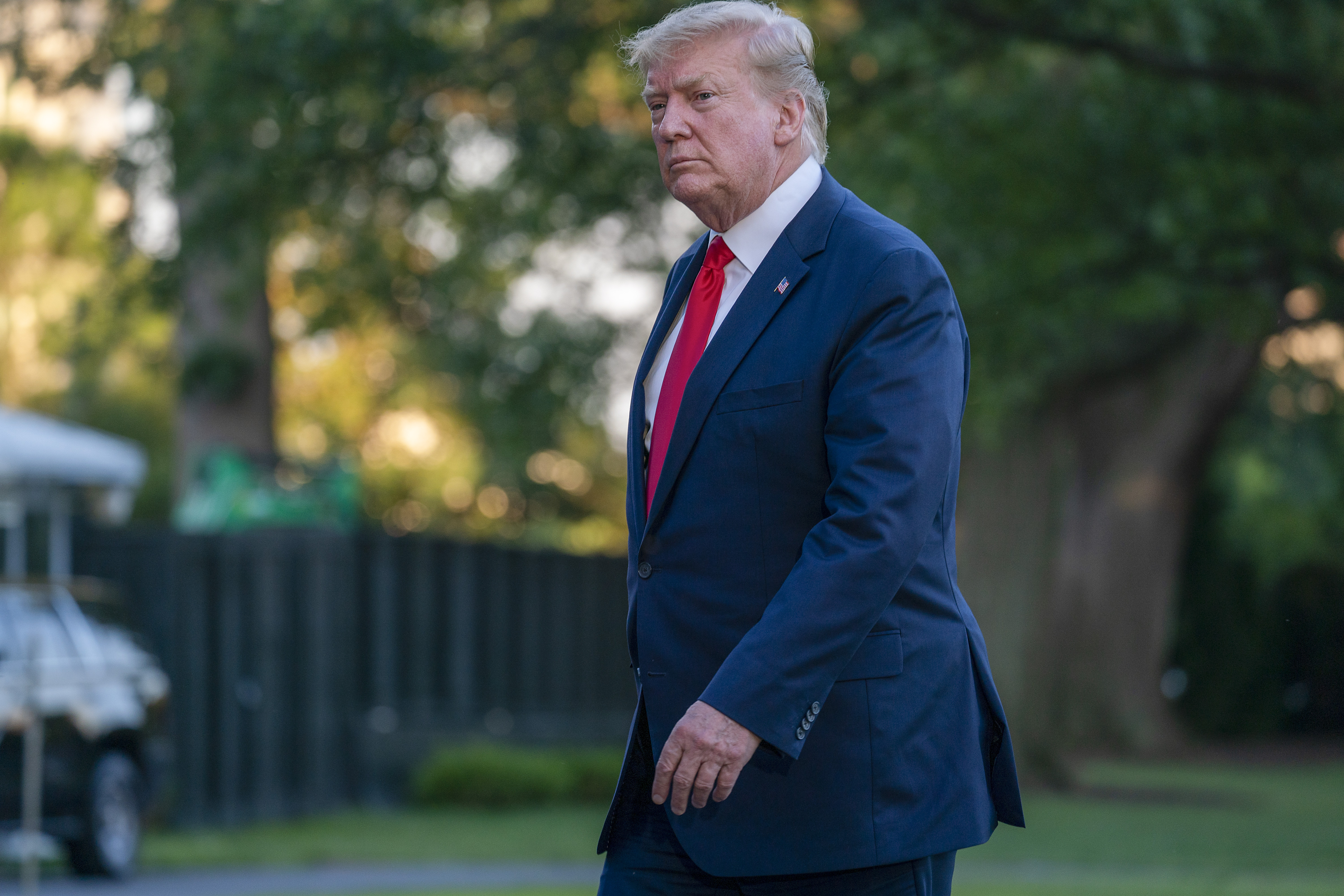 Donald Trump claimed this week he didn't know the Trump Organization employed undocumented migrants. CREDIT: TASOS KATOPODIS / GETTY