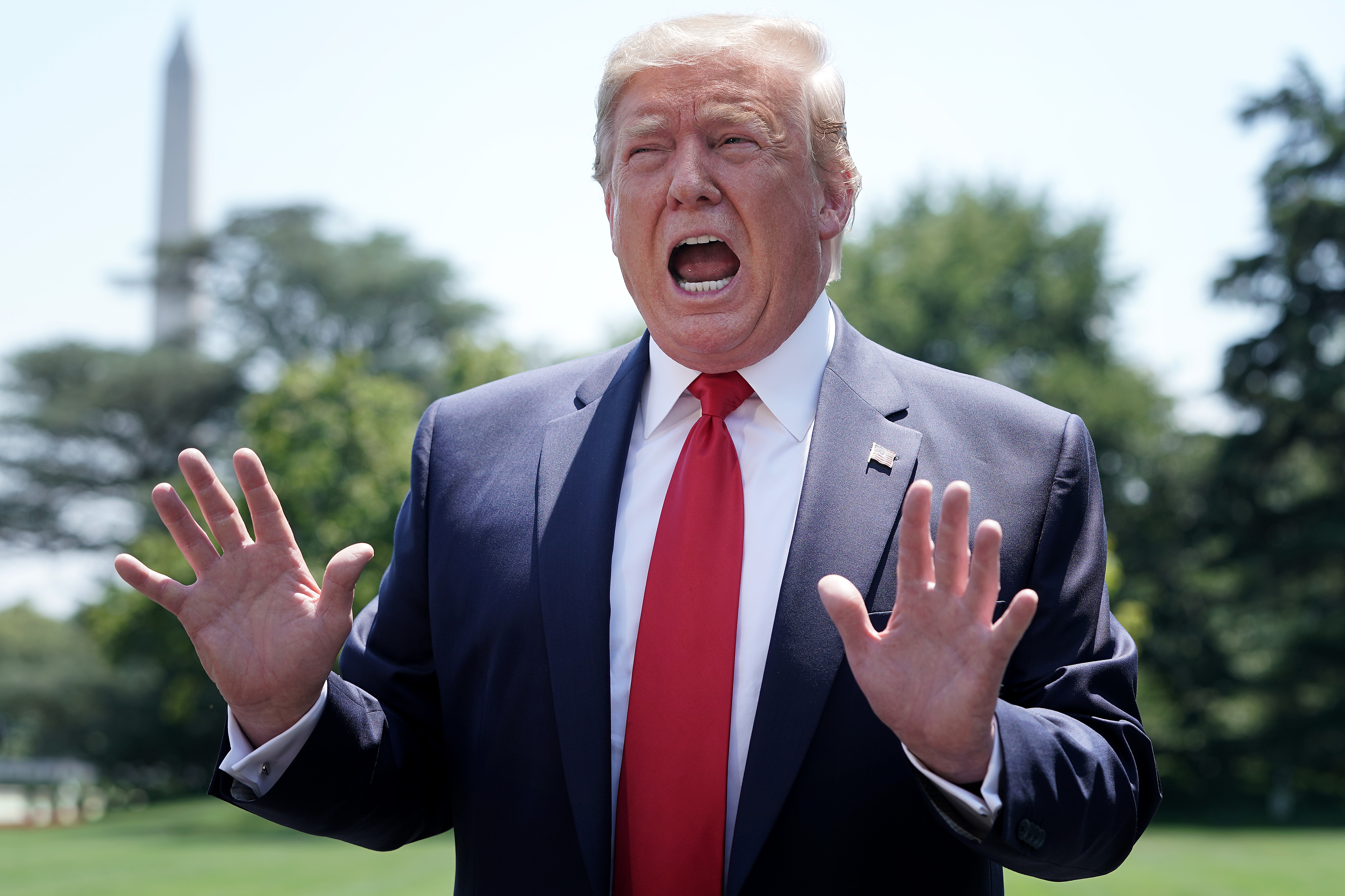 Trump suggests House Oversight Committee has jurisdiction over Baltimore, but not his finances