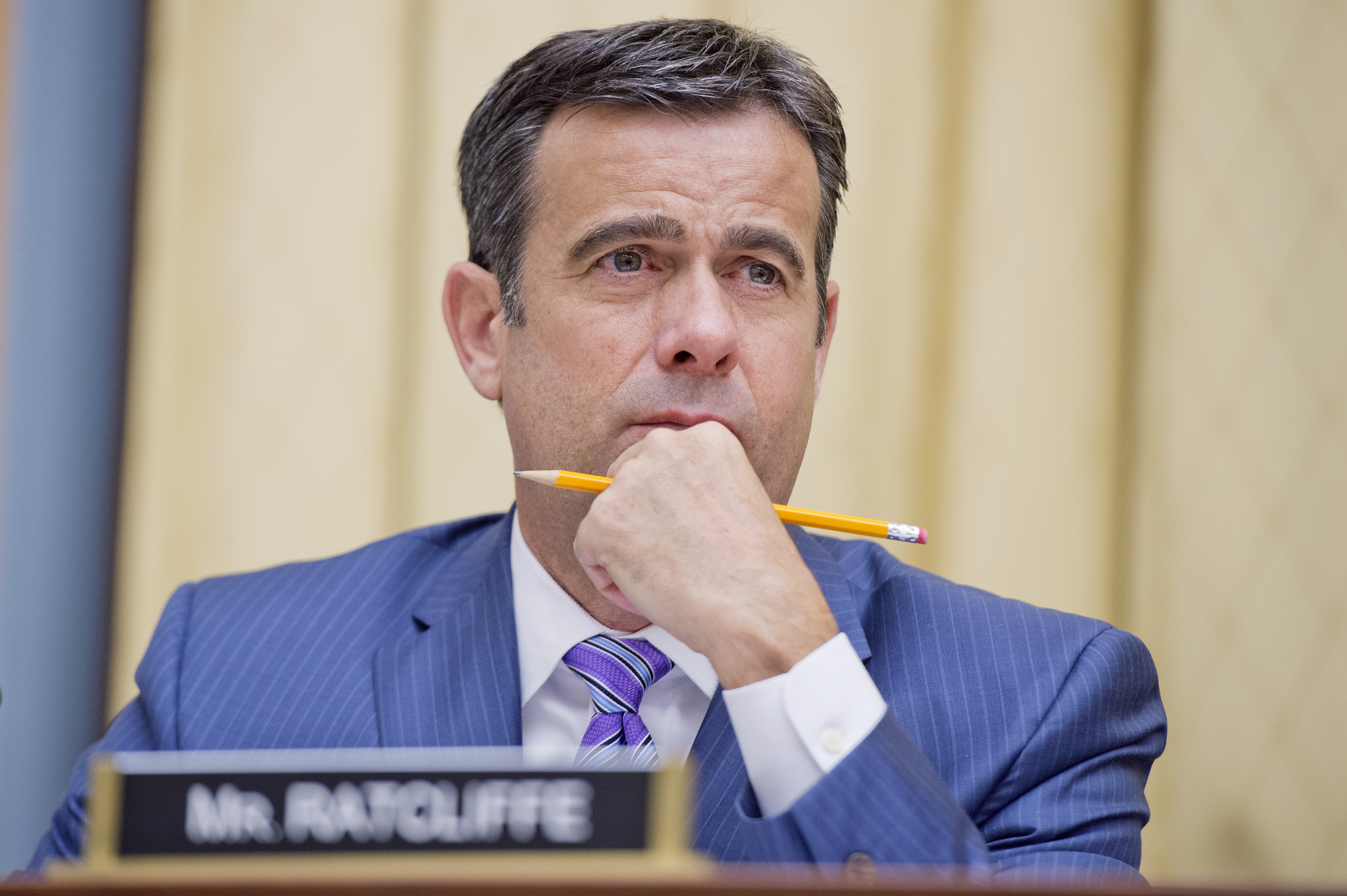 Rep. John Ratcliffe (R-TX) attends a House Judiciary Committee Immigration and Border Security Subcommittee hearing on July 23, 2015. CREDIT: Tom Williams/CQ Roll Call