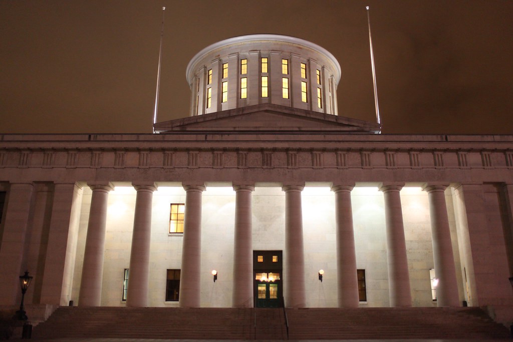 The state capitol building in Columbus. CREDIT: Brian Solis