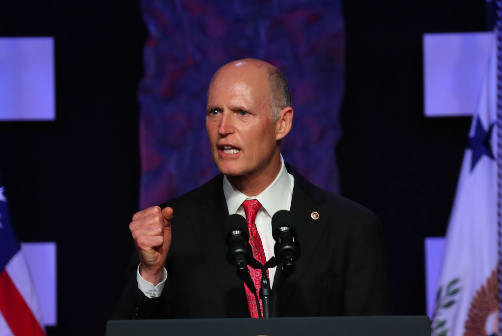 Sen. Rick Scott (R-FL) is not concerned about cruel treatment of immigrant kids at a Florida facility because it's been there for five years and no one stopped it in 2014.