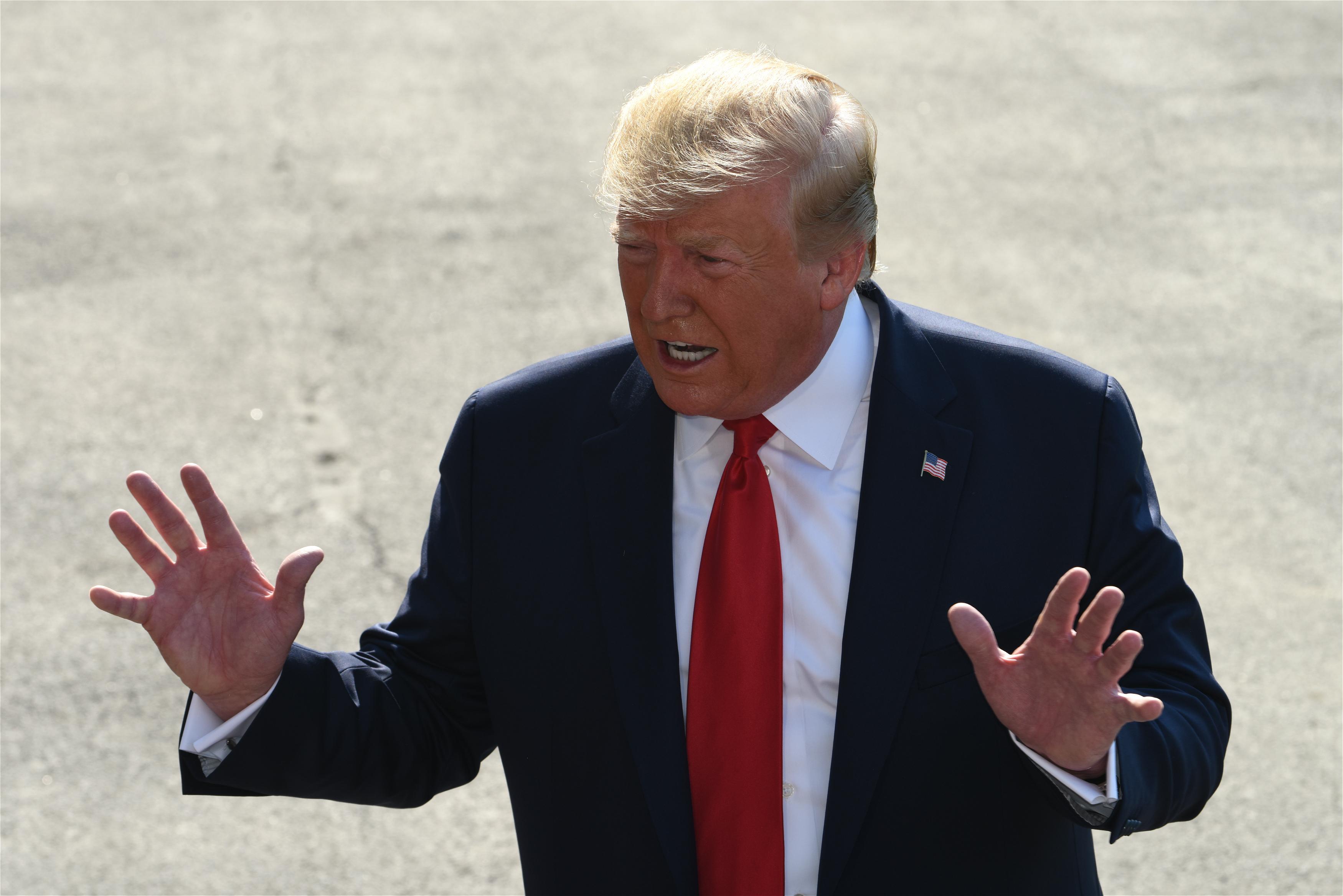 Congress has its hands on new financial documents from the Trump Organization. CREDIT: GETTY / CHINA NEWS SERVICE