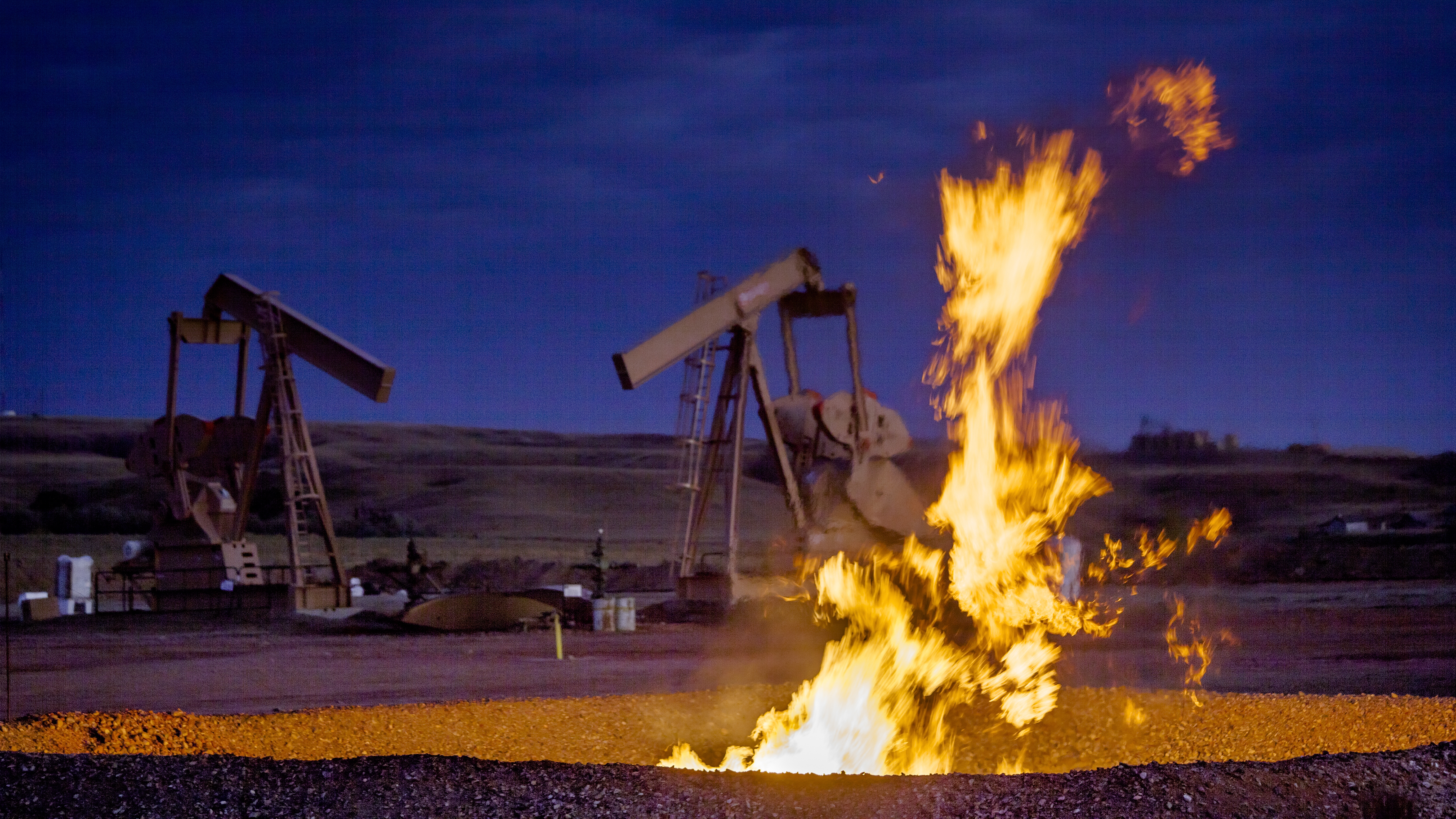 The primary component of natural gas is methane, which is odorless when it comes directly out of the gas well. CREDIT: Orjan F. Ellingvag/Corbis via Getty Images