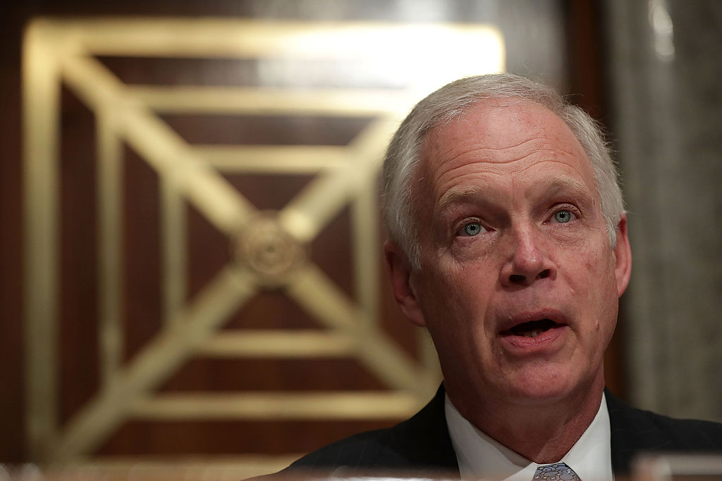 Sen. Ron Johnson (R-WI) is frustrated that the Trump DOJ has not responded to his inquiries about white supremacist violence.
