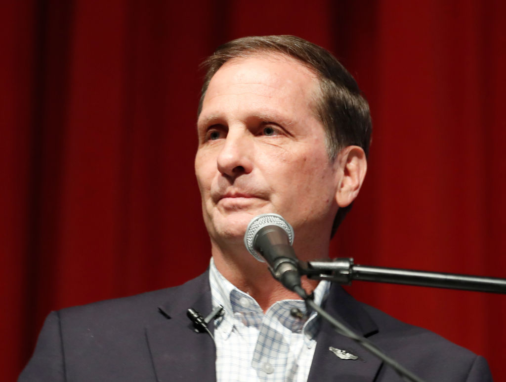 Rep. Chris Stewart (R-UT) dismissed concerns about Donald Trump's racism fueling white supremacist violence, saying the president hasn't shot anyone himself.