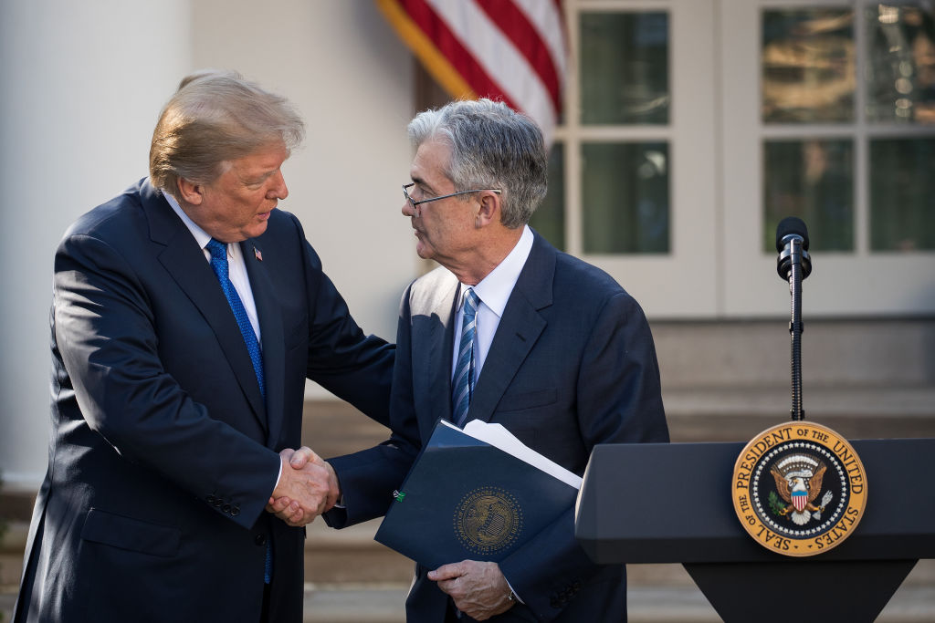 President Donald Trump made Jerome Powell the chairman of the Federal Reserve. Now he calls him as big an enemy as China.