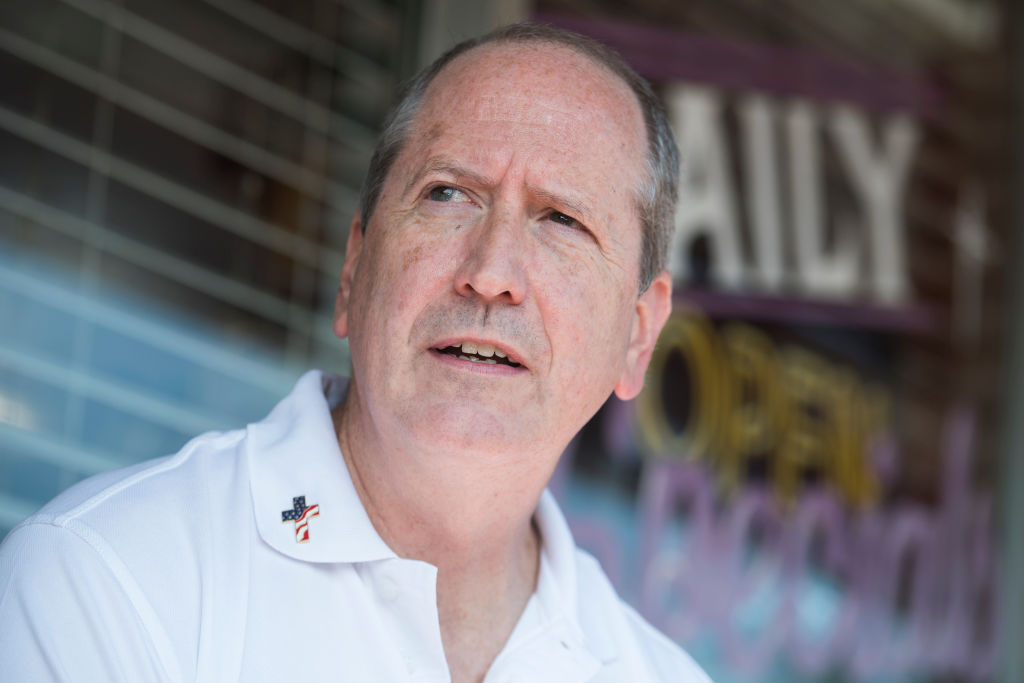 Dan Bishop, Republican nominee for North Carolina's 9th District, says he could lose in a district Trump won easily because of all of the outside money.